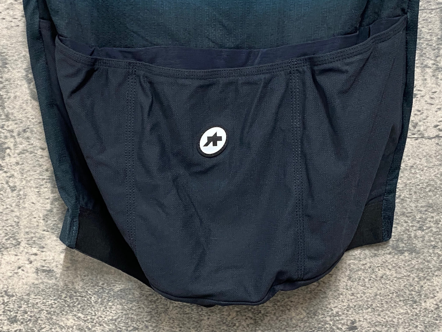 JB903 アソス ASSOS EQUIPE RS AEROJERSEY RACE SERIES CLIMA CODE 1/3 半袖 サイクルジャージ 青 黒 M