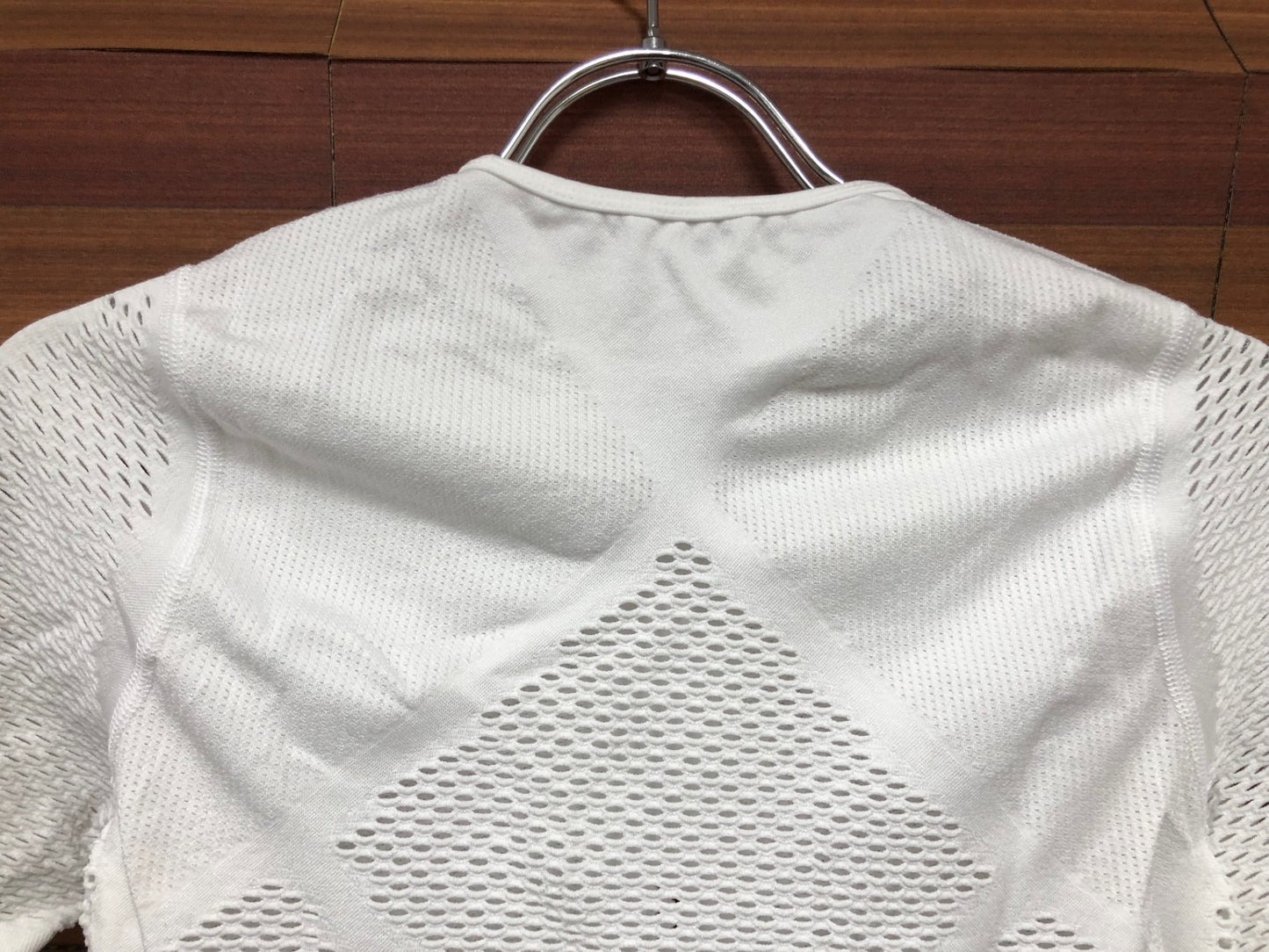 IO473 ルコル LE COL 半袖 ベースレイヤー S/M 白