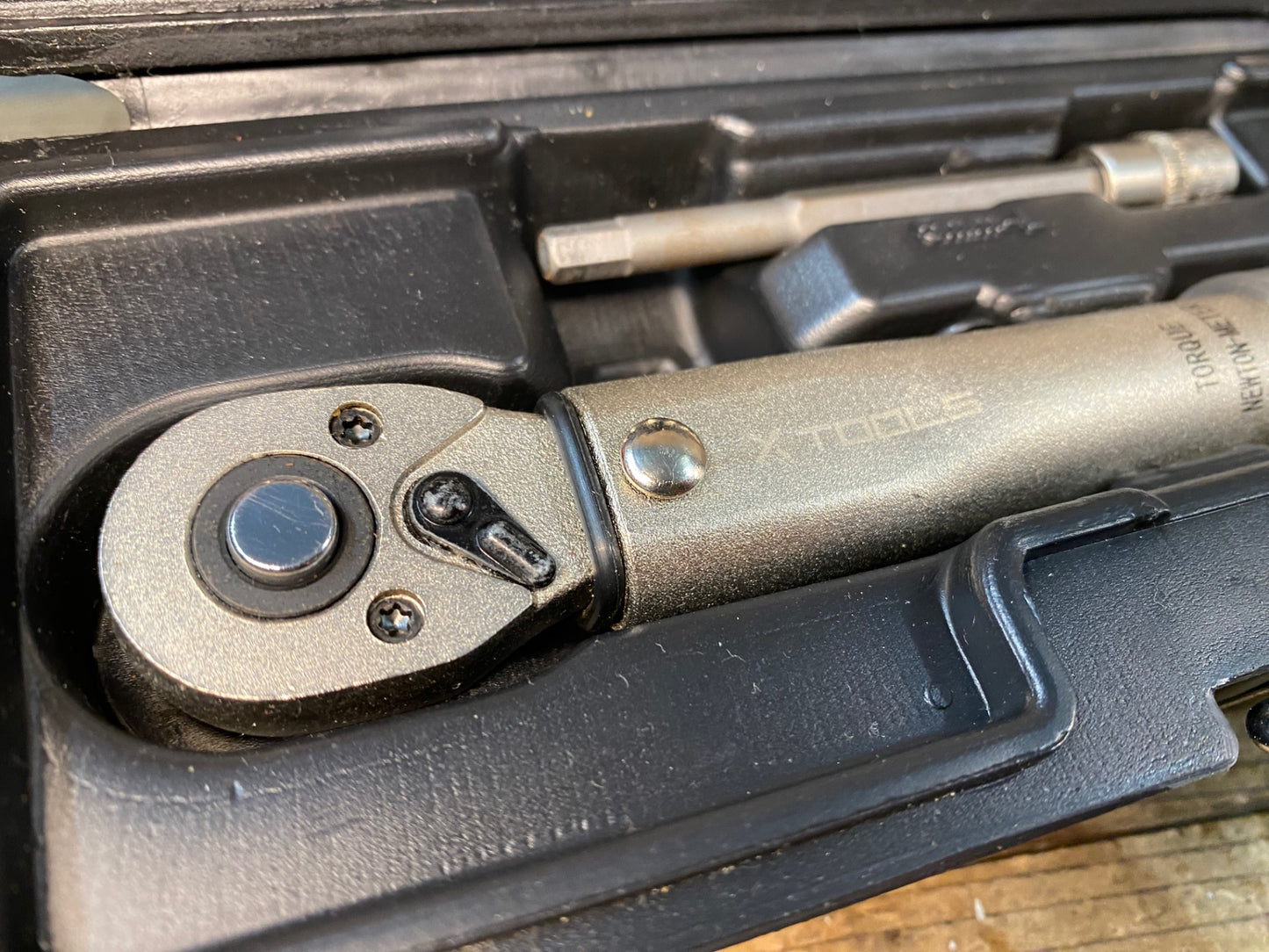 IU254 XTOOLS トルクレンチセット 2-24N･m 1/4” T20/T25/T30/3/4/5/5L/6/8/10mm