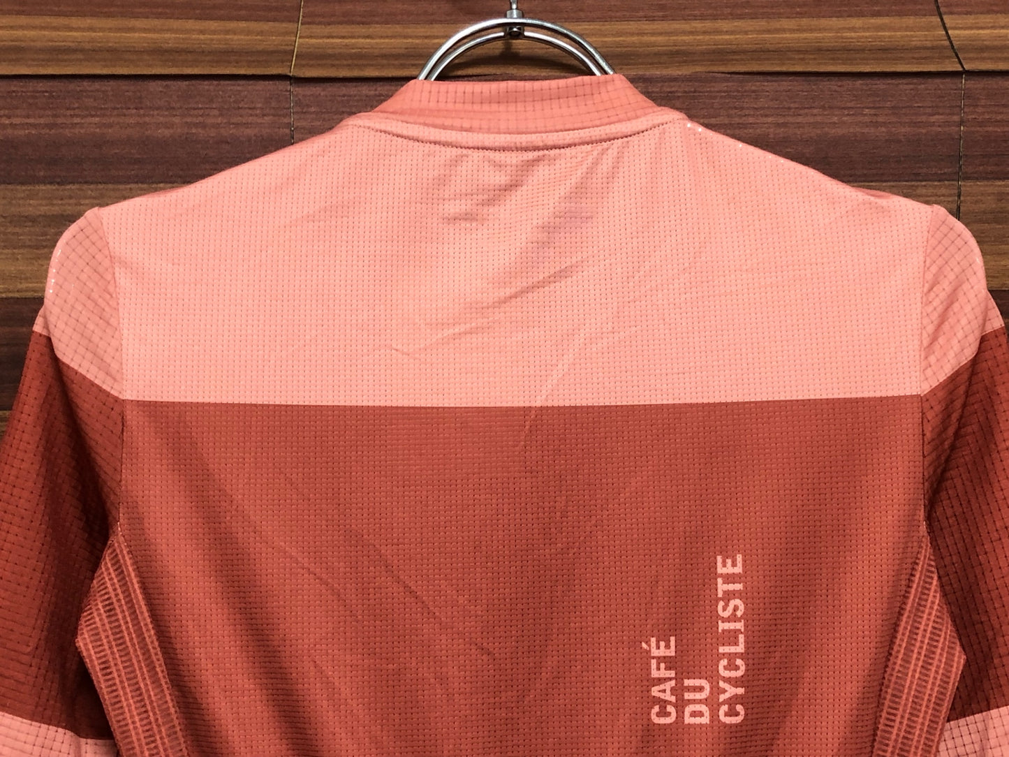 IN556 カフェドシクリステ Cafe du Cycliste ANGELINE Woman 半袖 サイクルジャージ オレンジ XS レディース