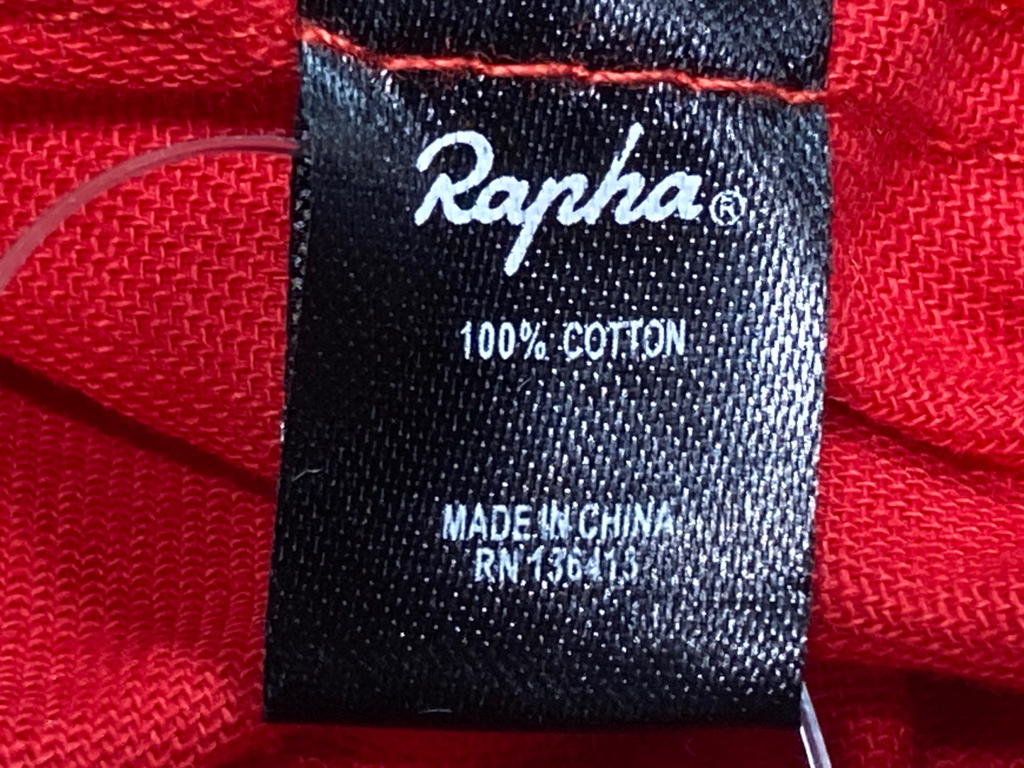 HU007 ラファ Rapha サイクルキャップ 紺 赤 フリーサイズ WIGGINS