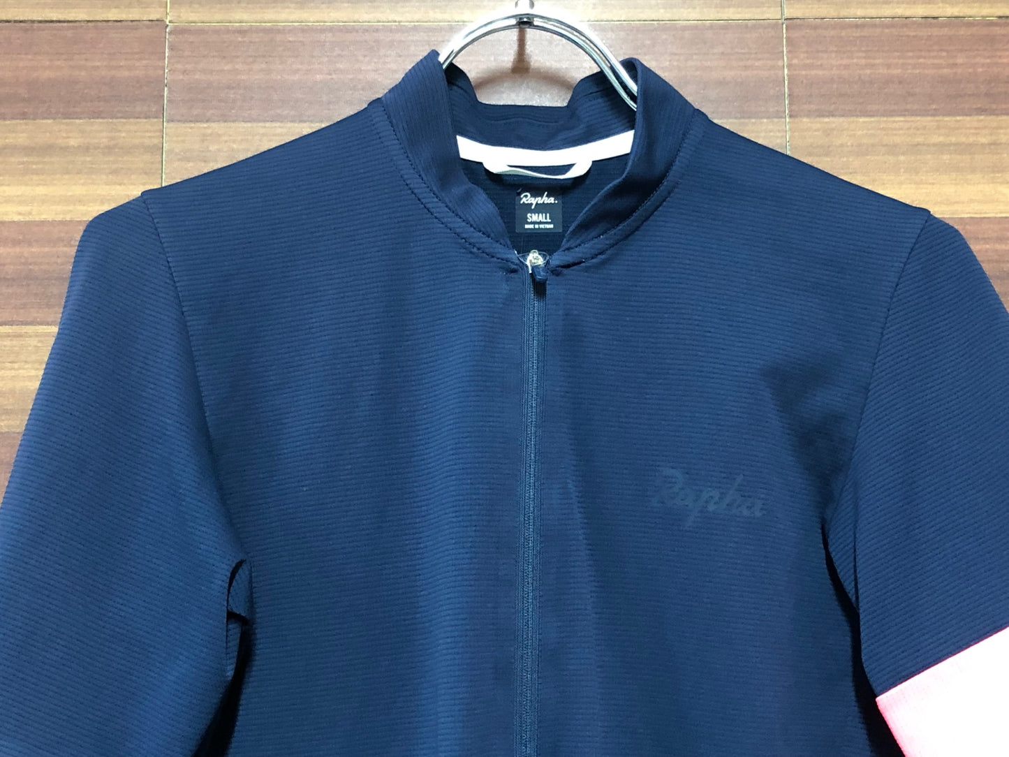 IK476 ラファ Rapha CLASSIC FLYWEIGHT JERSEY 半袖 サイクルジャージ 紺 S