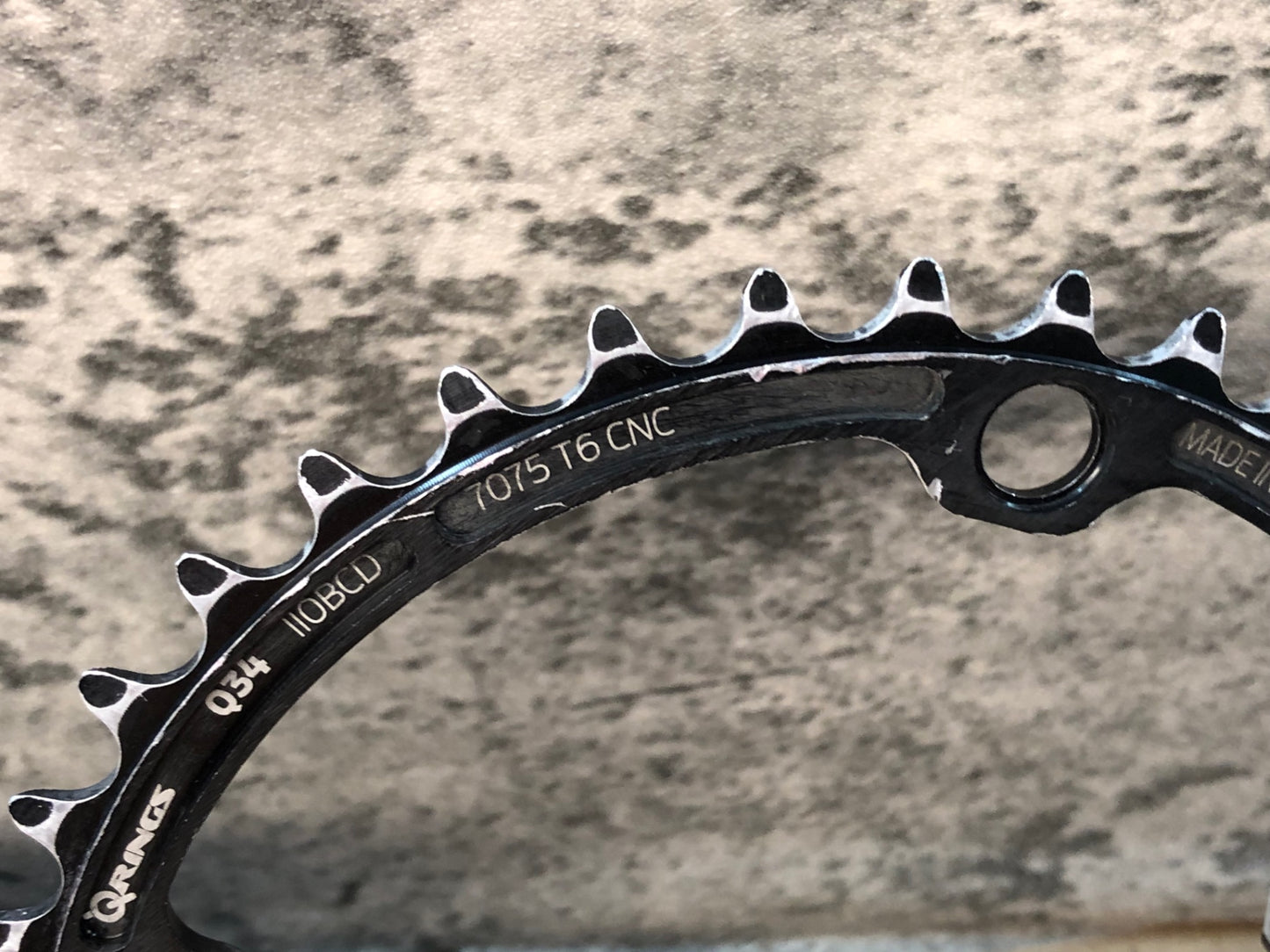 IQ464 ローター ROTOR QRINGS チェーンリング 50/34T 楕円 BCD110