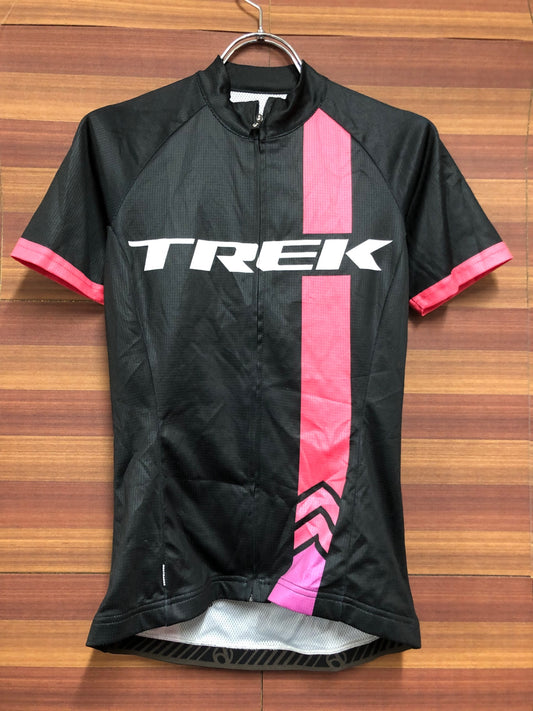 IO344 ボントレガー BONTRAGER 半袖 サイクルジャージ 黒 S レディース