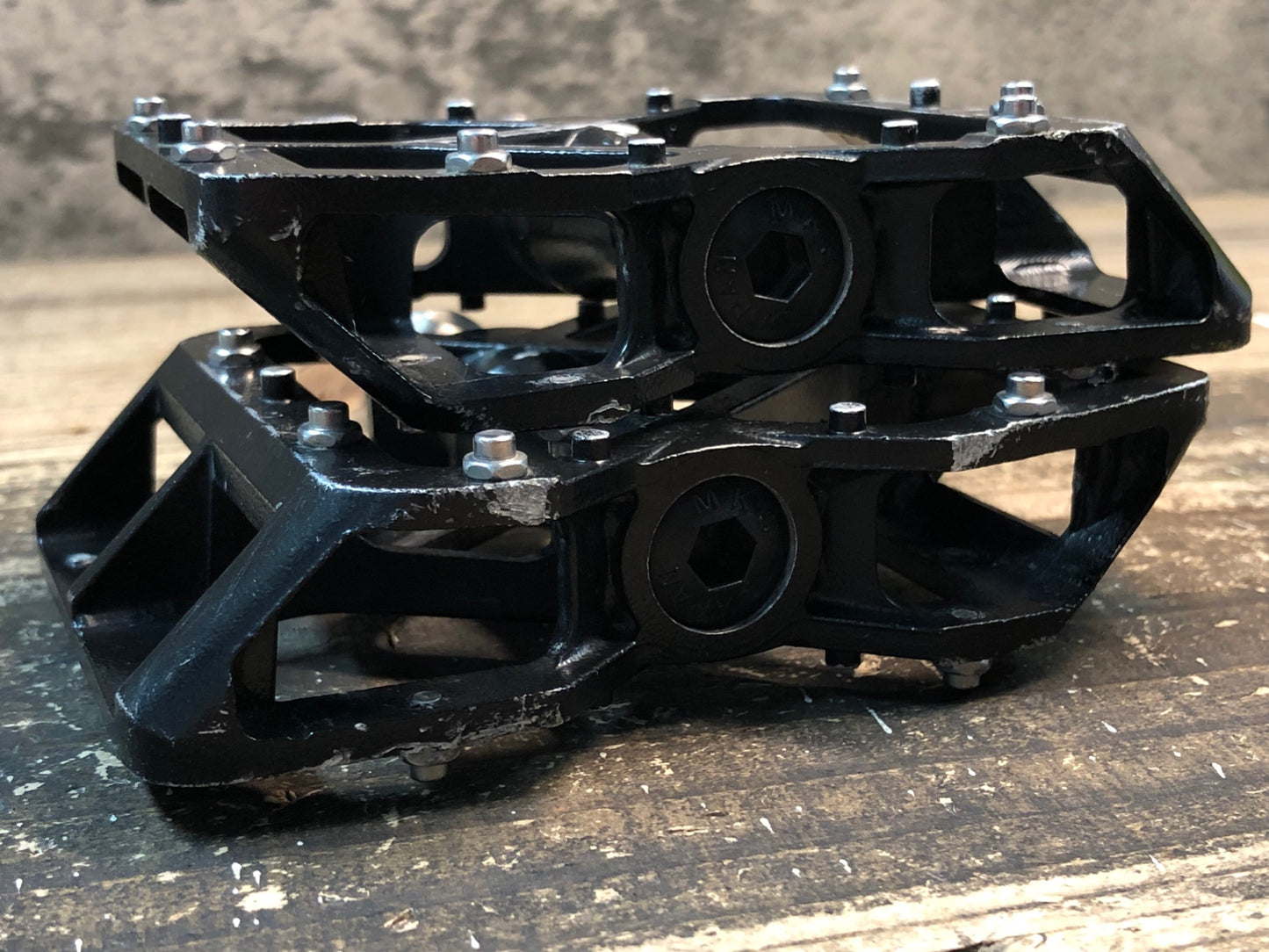 IX262 三ヶ島 MKS ALLWAYS フラットペダル 黒