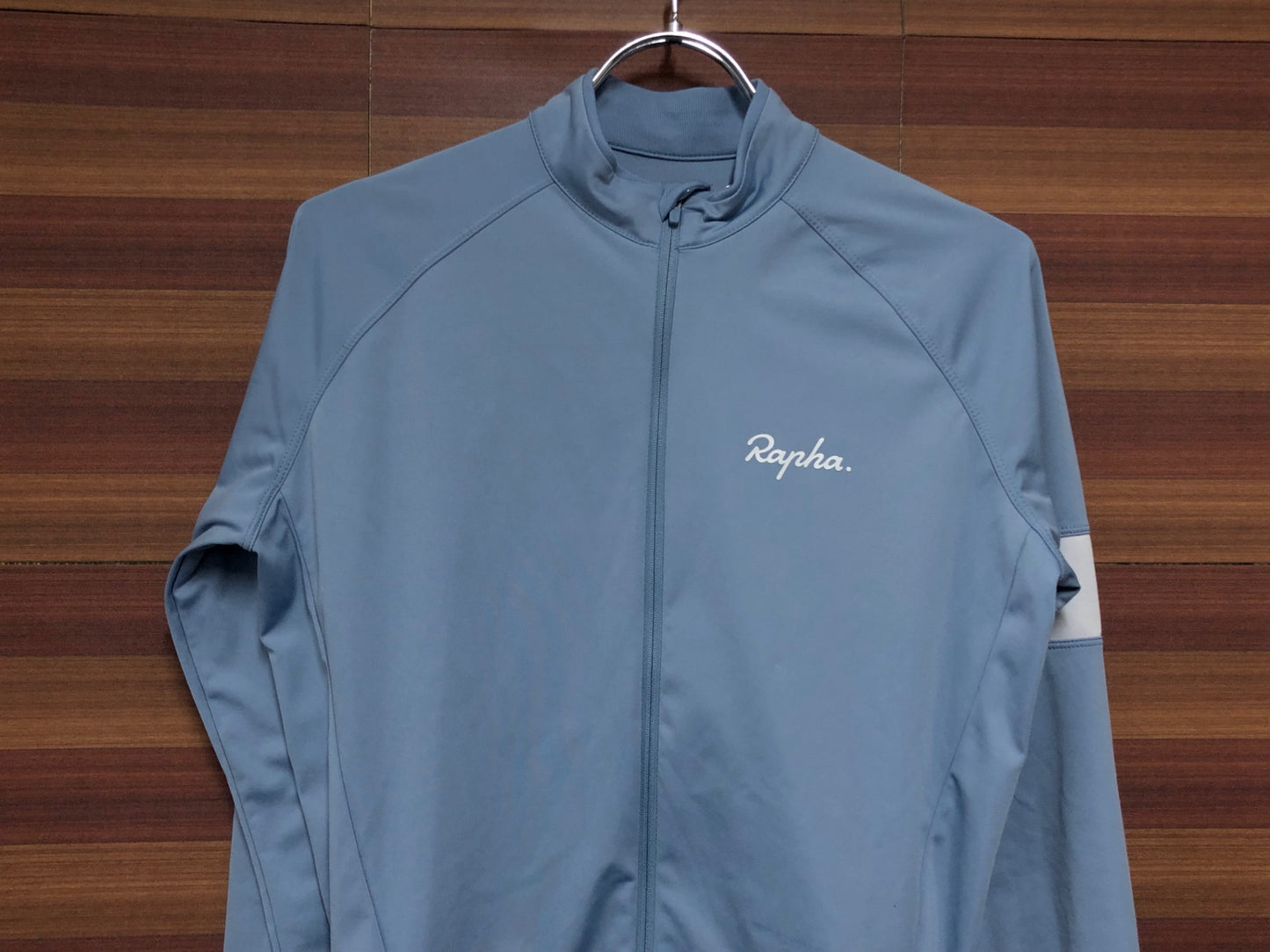 IN312 ラファ Rapha CORE LONG SLEEVE JERSEY 長袖 サイクルジャージ 水色 S