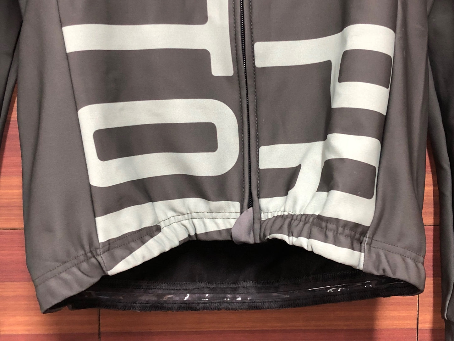 IQ750 プロトンドパリ PELOTON DE PARIS 長袖 サイクルジャージ 緑 XS 裏起毛