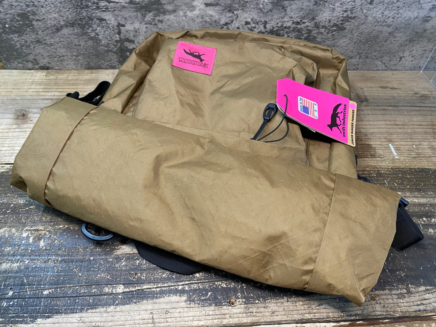 IZ987 スウィフトインダストリーズ SWIFT INDUSTRIES jr. ranger pannier lite パニアバッグ コヨーテカラー