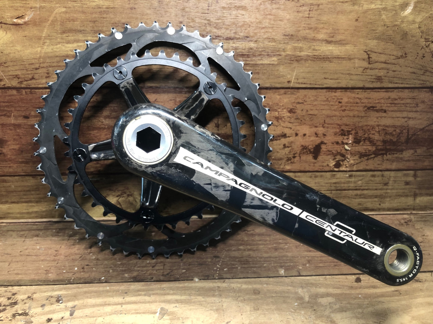 IC182 カンパニョーロ CAMPAGNOLO ケンタウル CENTAUR クランクセット 10S 53/39 172.5mm