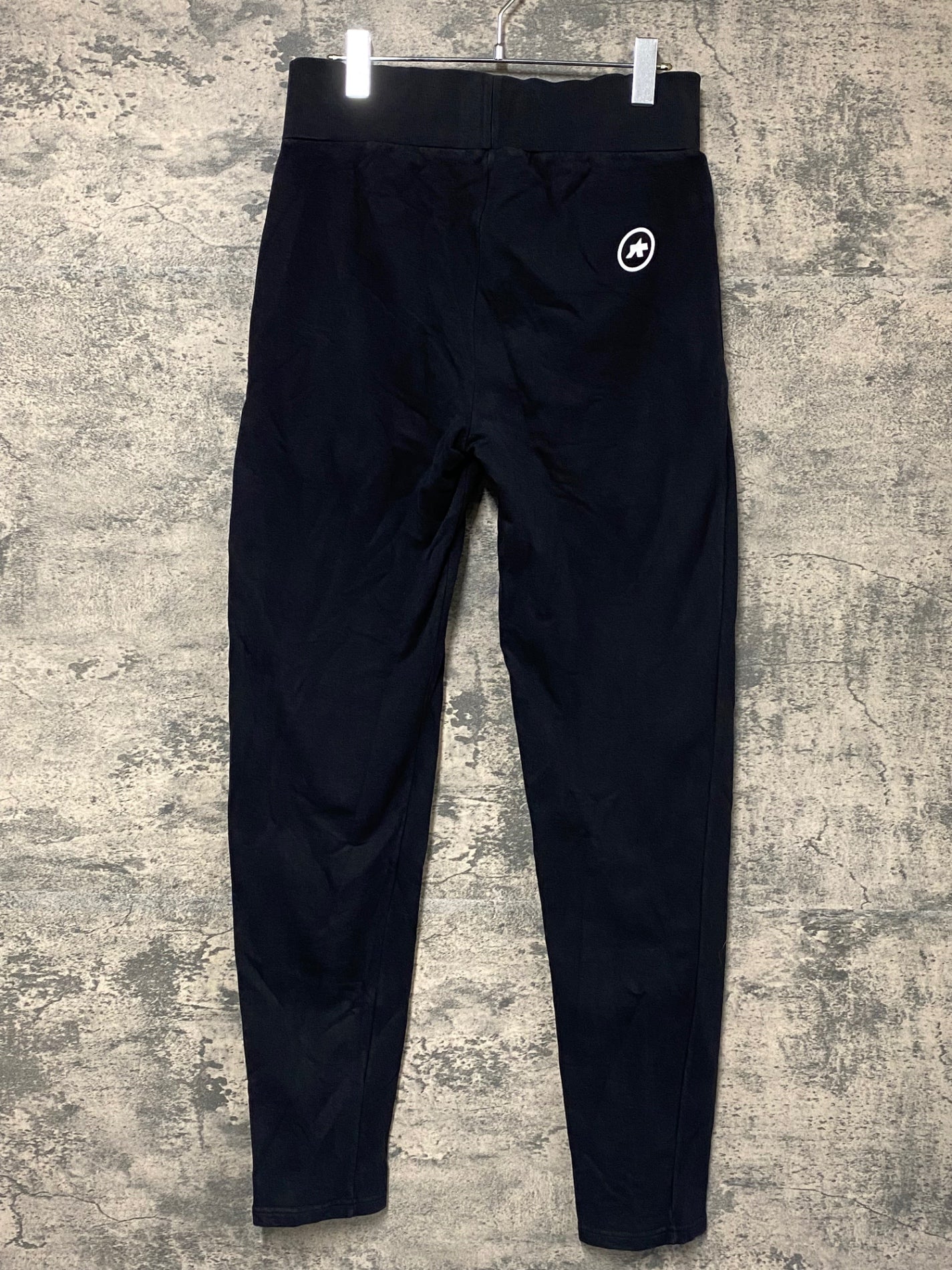 IW479 アソス Assos SIGNATURE FELPA PANTS SUISSE スウェットパンツ 黒 S 裏起毛