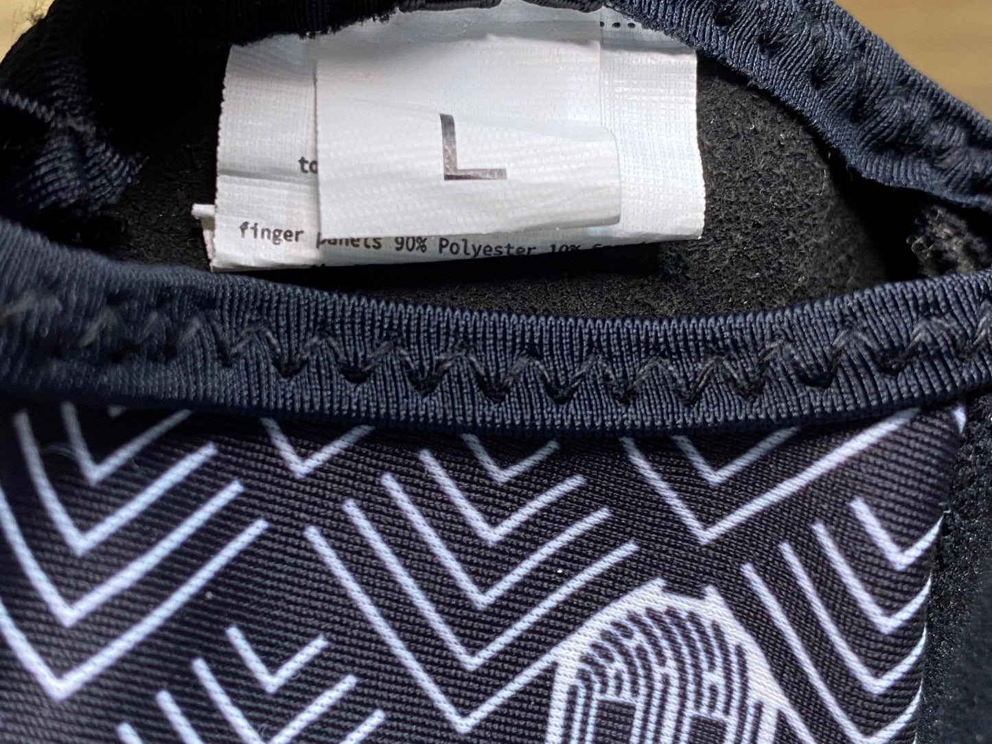 JB091 ハンドスケ HANDSKE 指切り グローブ 黒 L