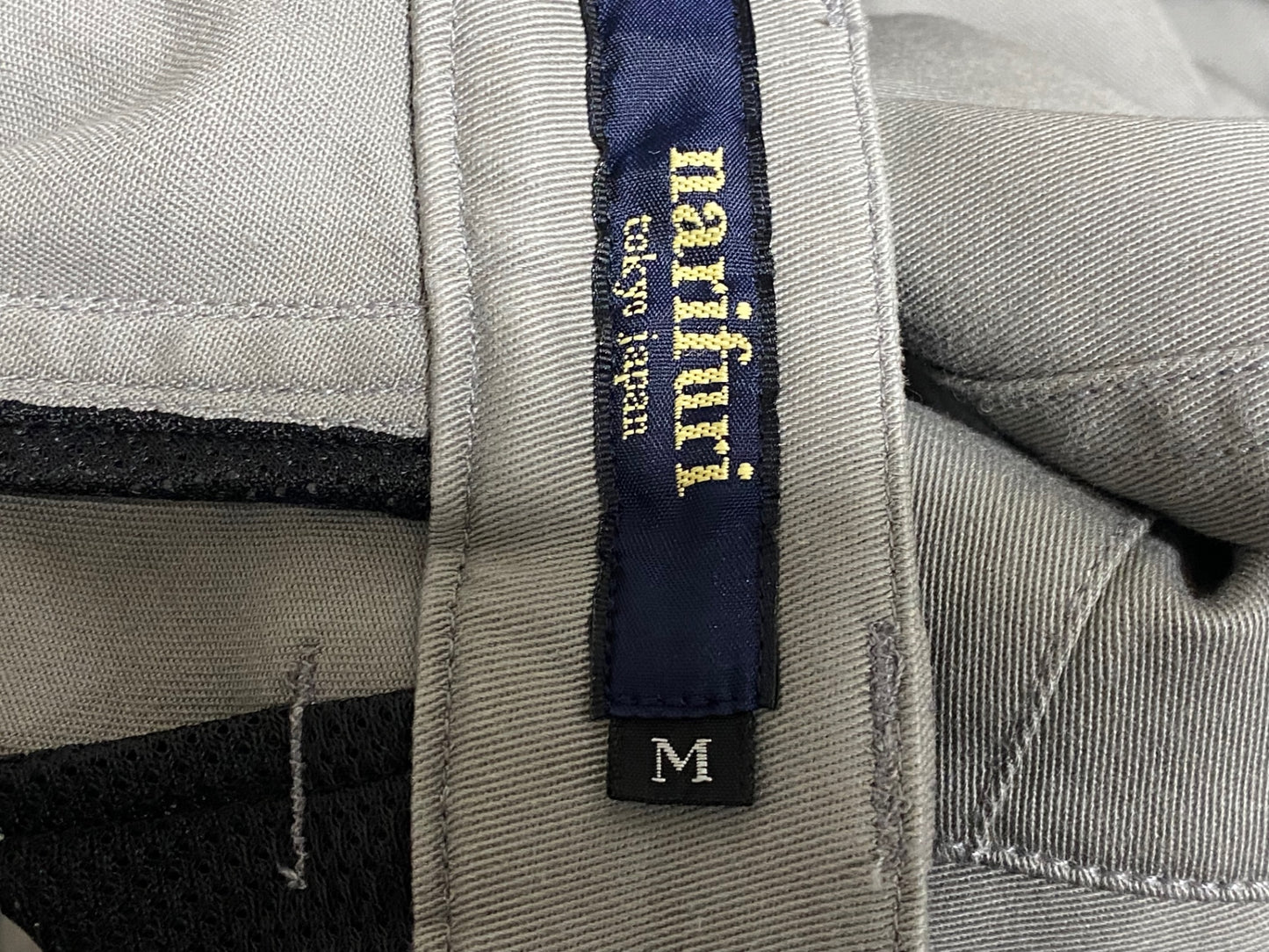 JB778 ナリフリ narifuri バイシクル チノパンツ グレー M