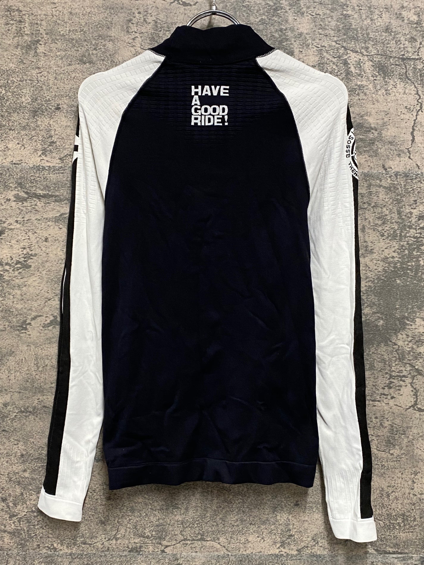 JB293 アソス assos SKINFOIL 4.4 長袖 ベースレイヤー 黒 白 SIZE1 WINTER