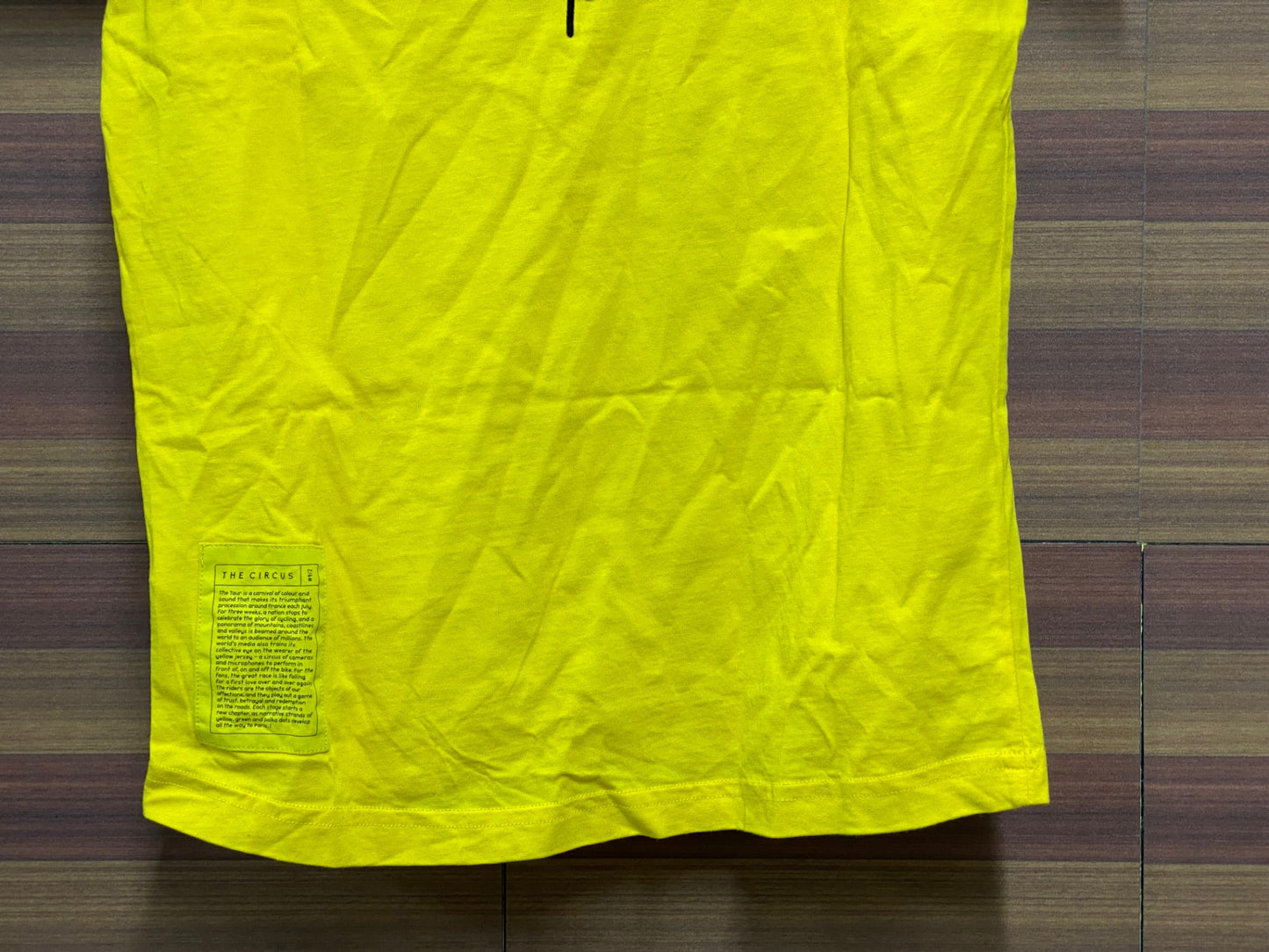 IU450 ラファ Rapha FRANCE T-SHIRT 半袖 Tシャツ 黄 S