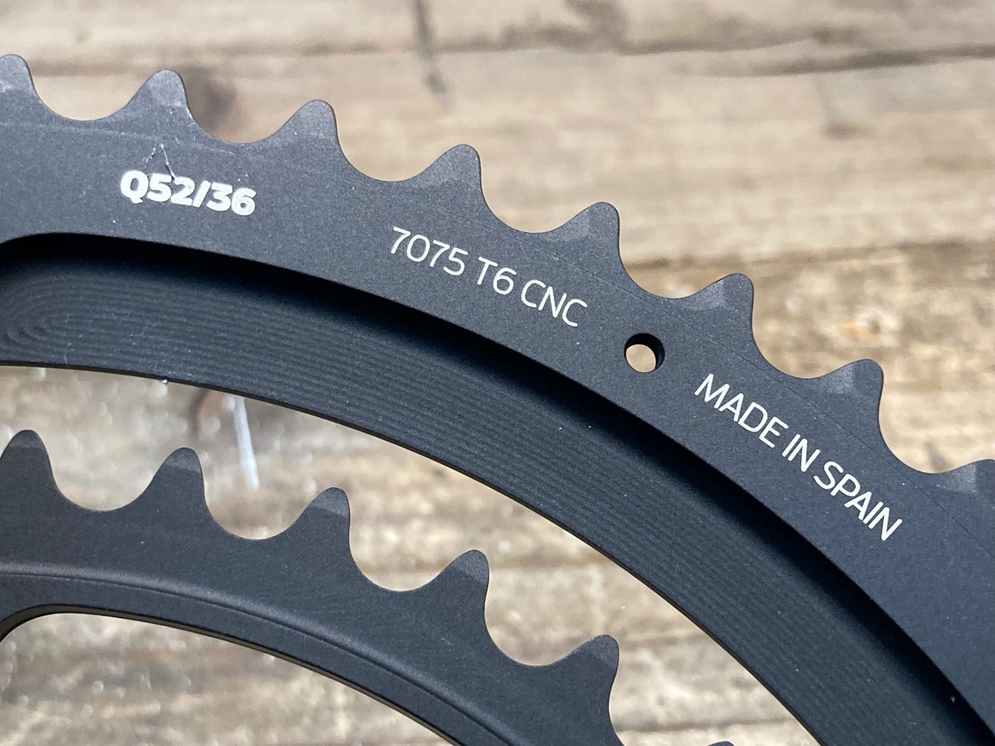 IR312 ローター ROTOR Q-RING OVAL SPIDERING DIRECT MOUTS チェーンリング 52/36T