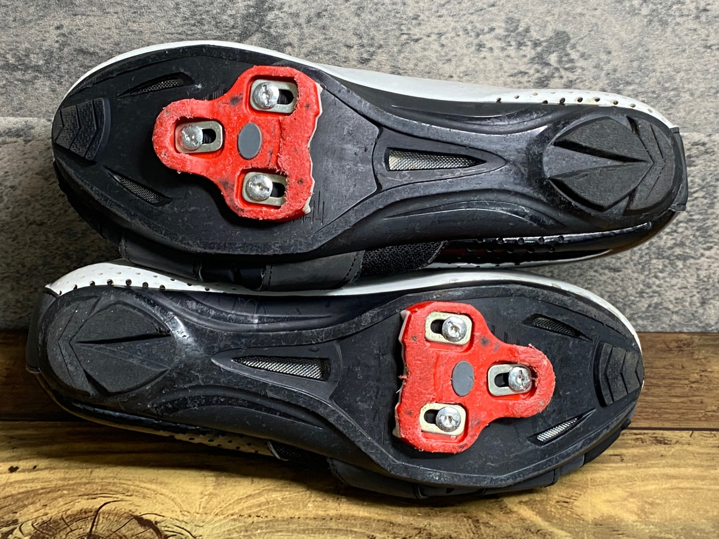 JB153 リンタマン Lintaman ADJUST road Comp ビンディングシューズ 黒 白 EU43 3穴