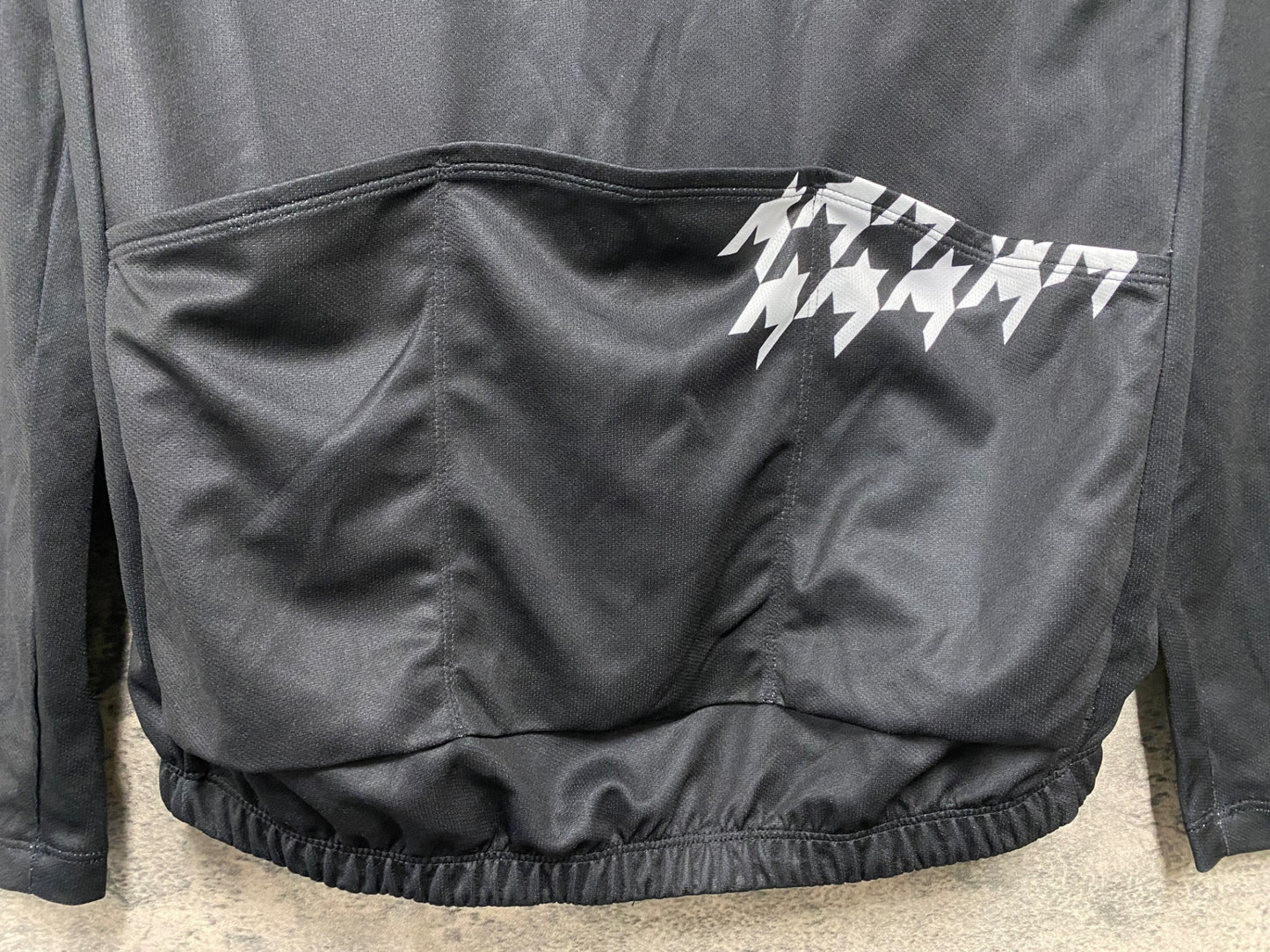 IT110 リオンドカペルミュール Lion de KAPELMUUR 長袖 サイクルジャージ 黒 L