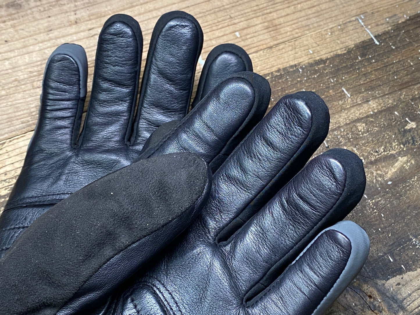 JC621 ラファ Rapha DEEP WINTER GLOVES 裏起毛 長指 サイクルグローブ 黒 M