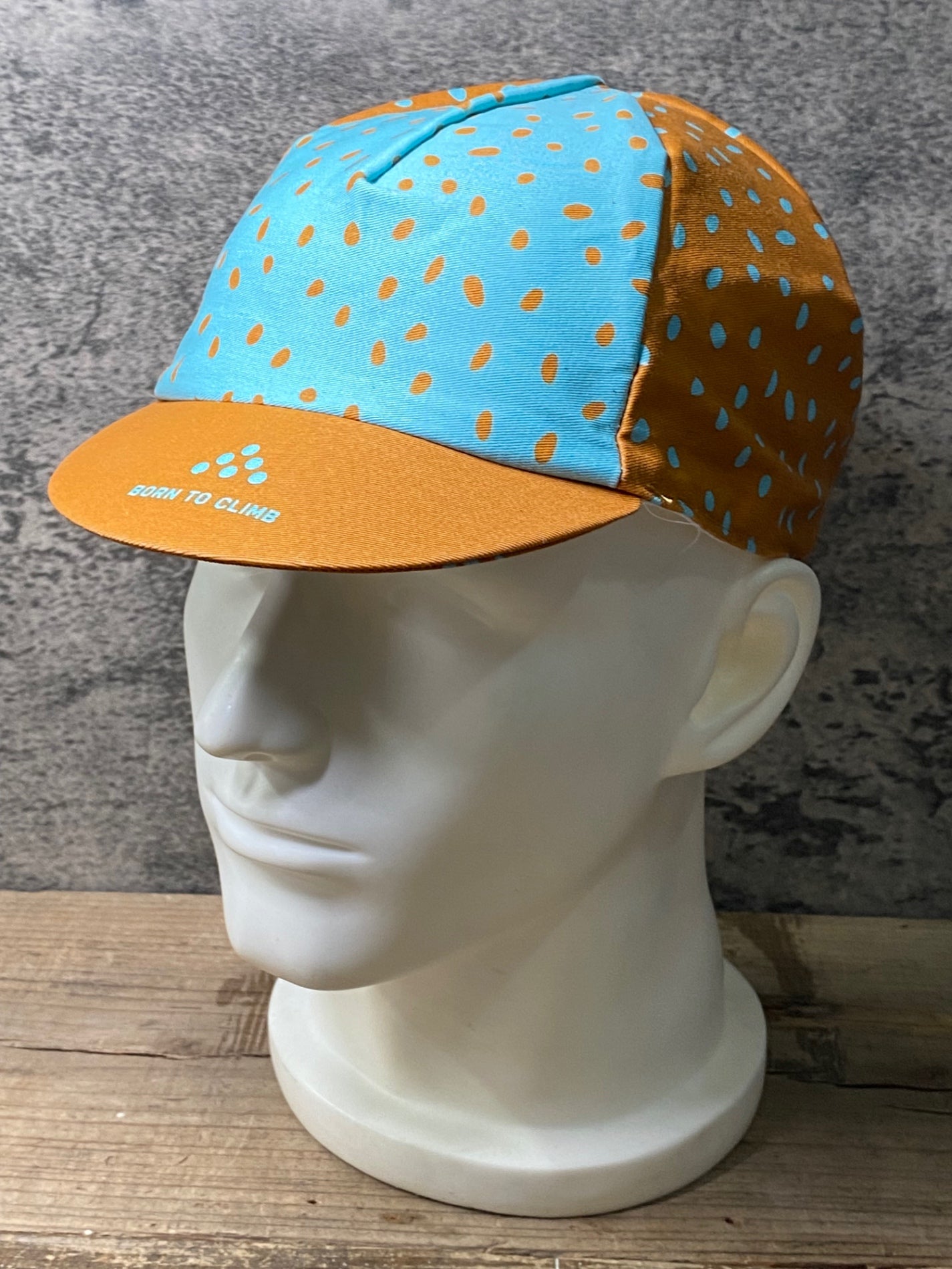 IU219 イザドア Isadore サイクルキャップ 茶 水色