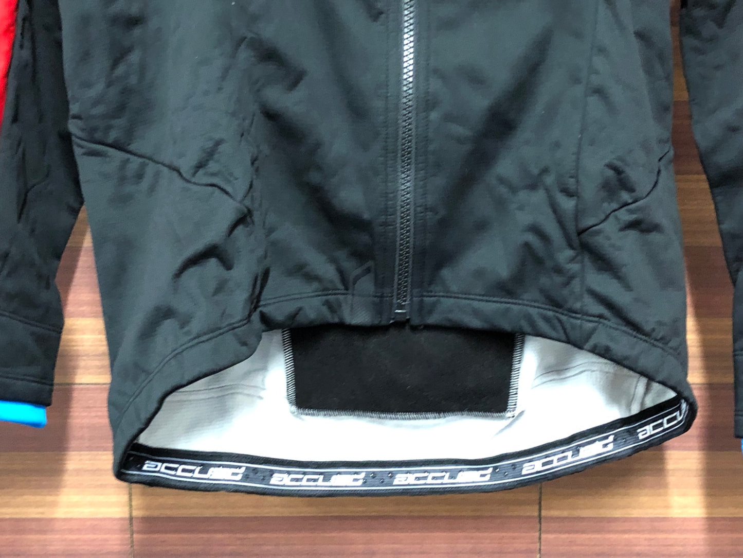 IT949 シマノ SHIMANO ACCU3DR 長袖サイクルジャケット 赤黒 XL 裏起毛