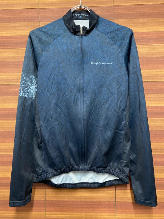 IN615 カペルミュール KAPELMUUR 長袖 サイクルジャージ 紺 L