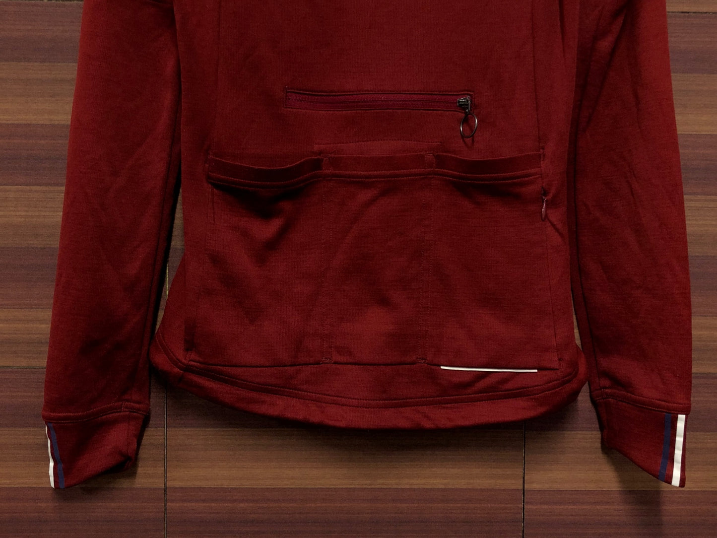 IO944 ラファ Rapha WOMEN'S LONG SLEEVE BREVET JERSEY 長袖 サイクルジャージ 赤 XXS レディース