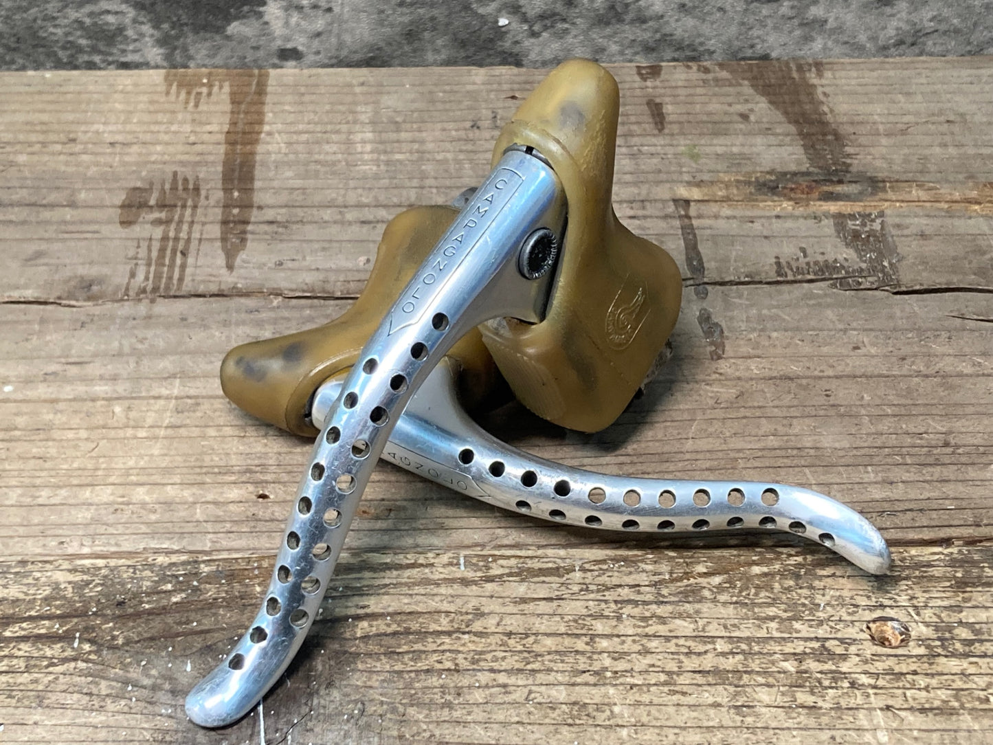 IX867 カンパニョーロ Campagnolo スーパーレコード Super Record ブレーキレバー シルバー