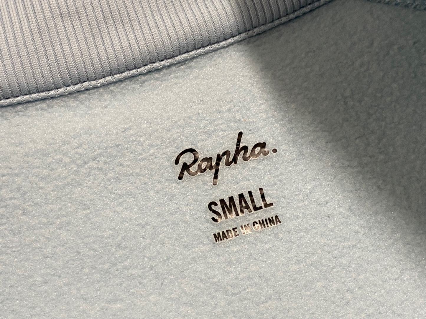 IV516 ラファ Rapha CORE WINTER JACKET 長袖 サイクルジャケット 水色 S 裏起毛