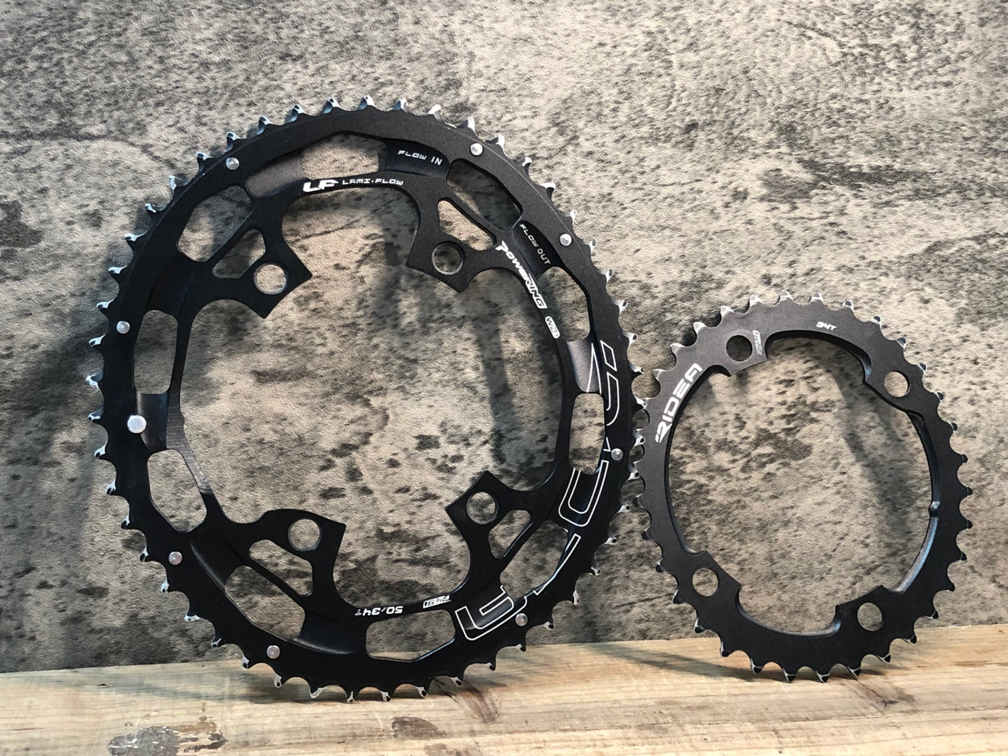 IW848 リデア RIDEA R4-9 チェーンリングセット 50/34T