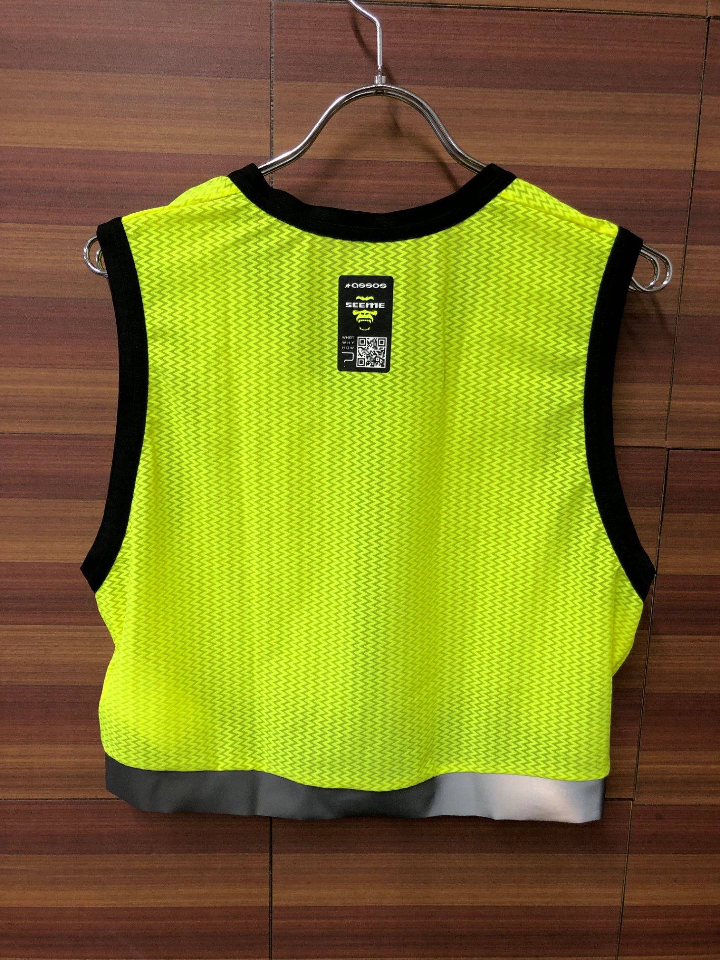 IK452 アソス assos SEEME VEST P1 ベスト 黄緑 2 XL-XLG