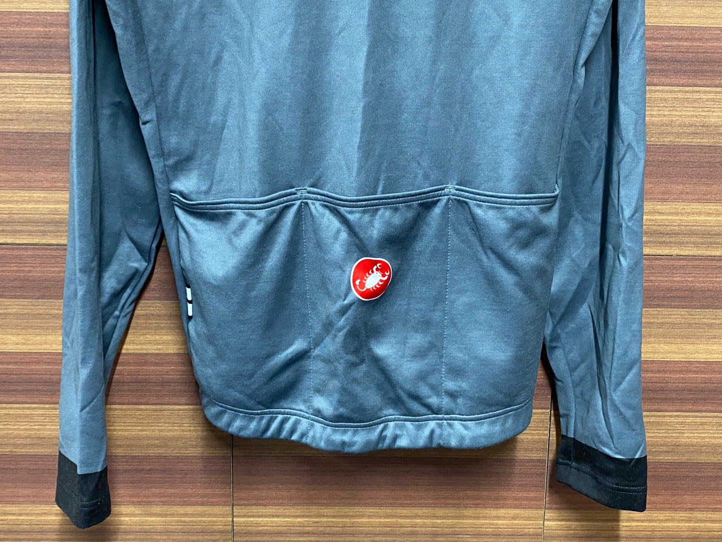 IR533 カステリ CASTELLI 半袖 サイクルジャージ 緑 XL