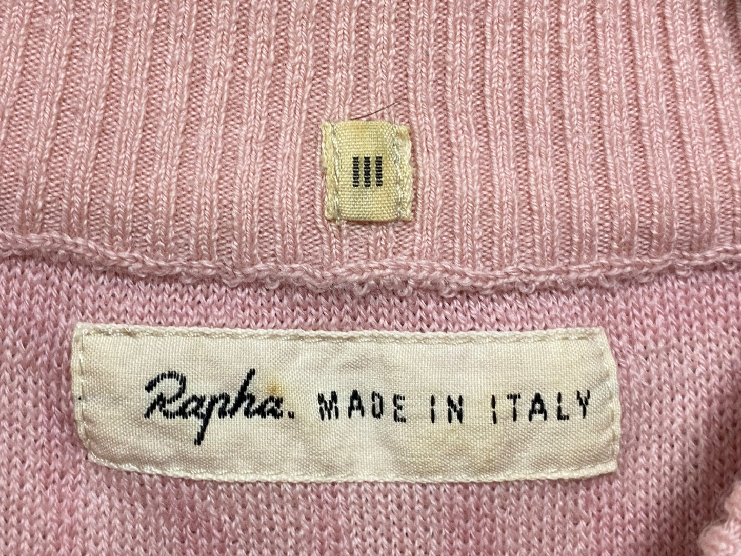 JC583 ラファ Rapha COPPI ROSA MERINO JERSEY 半袖 サイクルジャージ ピンク M
