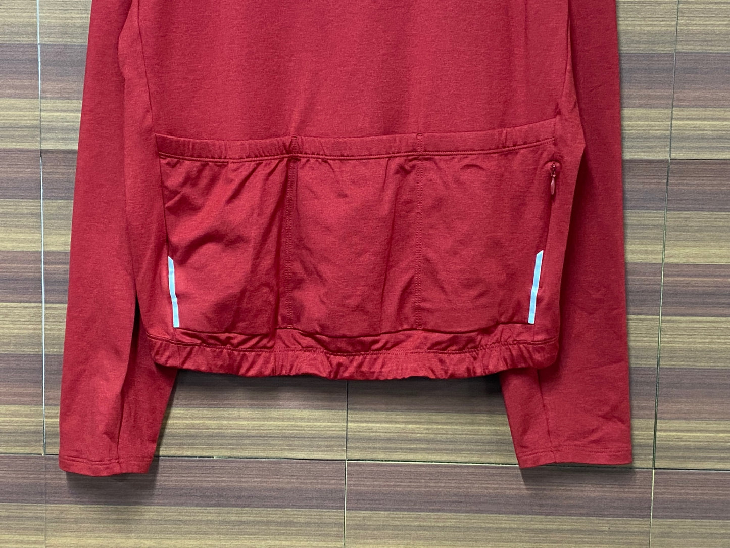 IQ202 マヴィック MAVIC 長袖 サイクルジャケット 赤 L