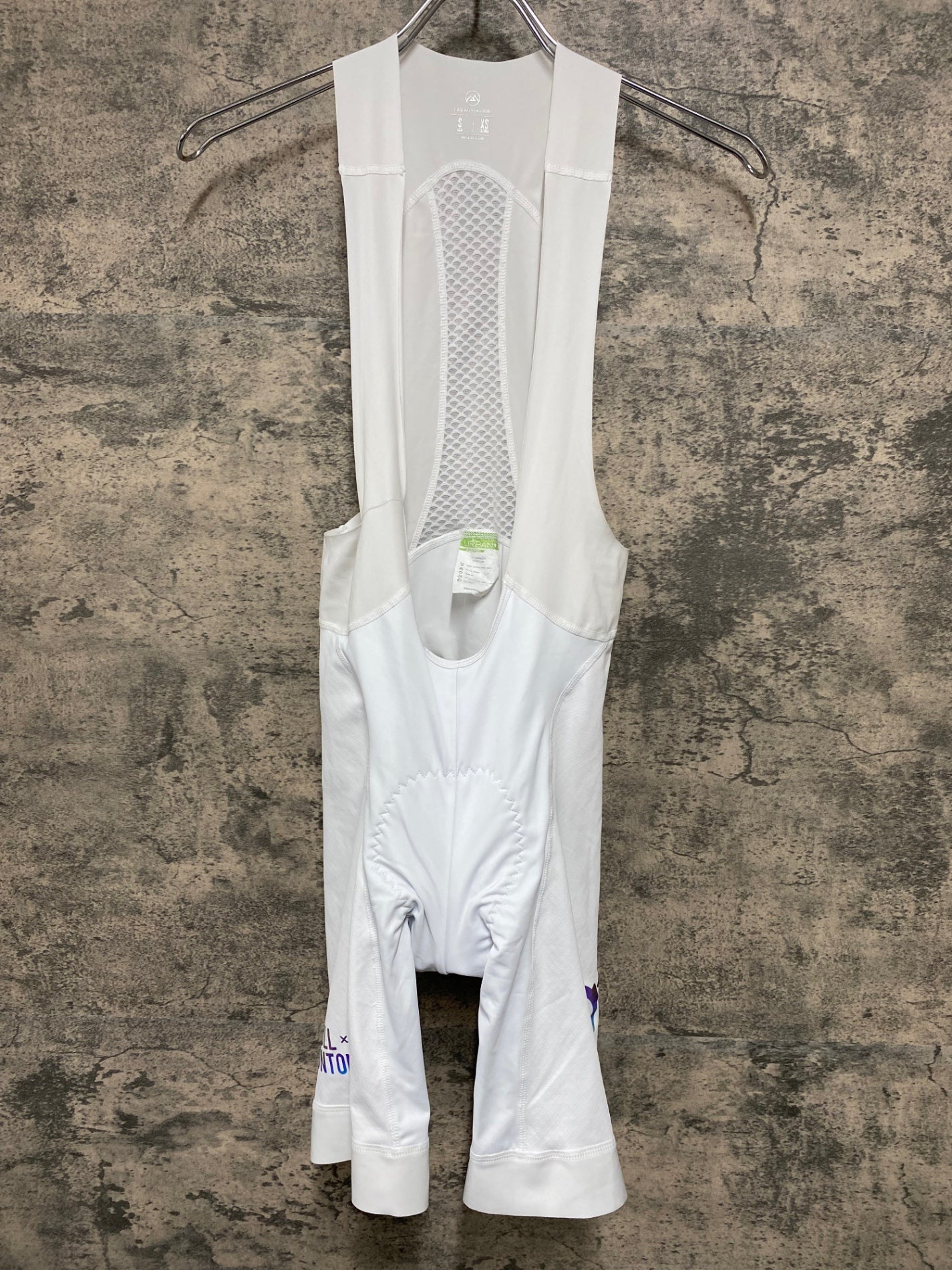 IY722 モントン MONTON ビブショーツ 白 S