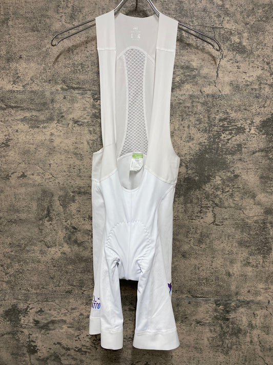 IY722 モントン MONTON ビブショーツ 白 S