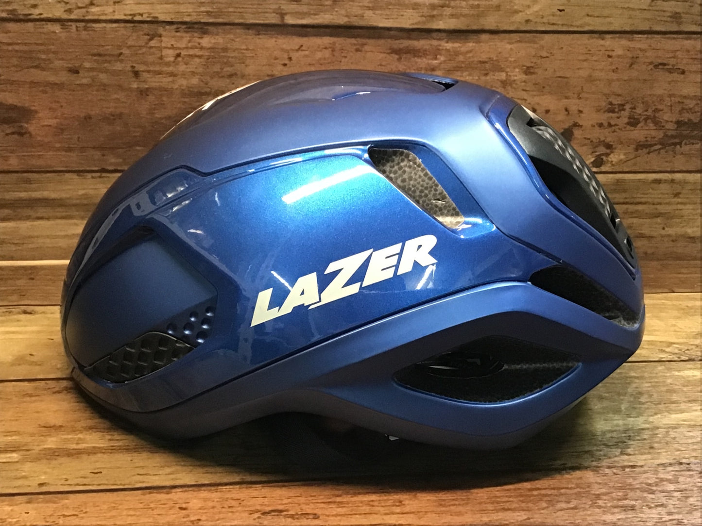 IL741 レーザー LAZER Red Bull Wout van Aert VENT KINETICORE ヘルメット 青 M 55-59cm 2022/11製造 ※あご紐汚れ