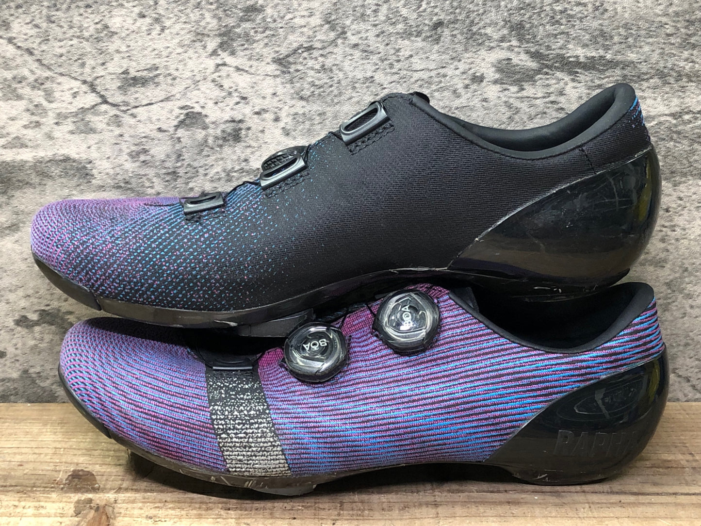 JC638 ラファ Rapha PRO TEAM SHOES ビンディングシューズ 紫 EU42.5