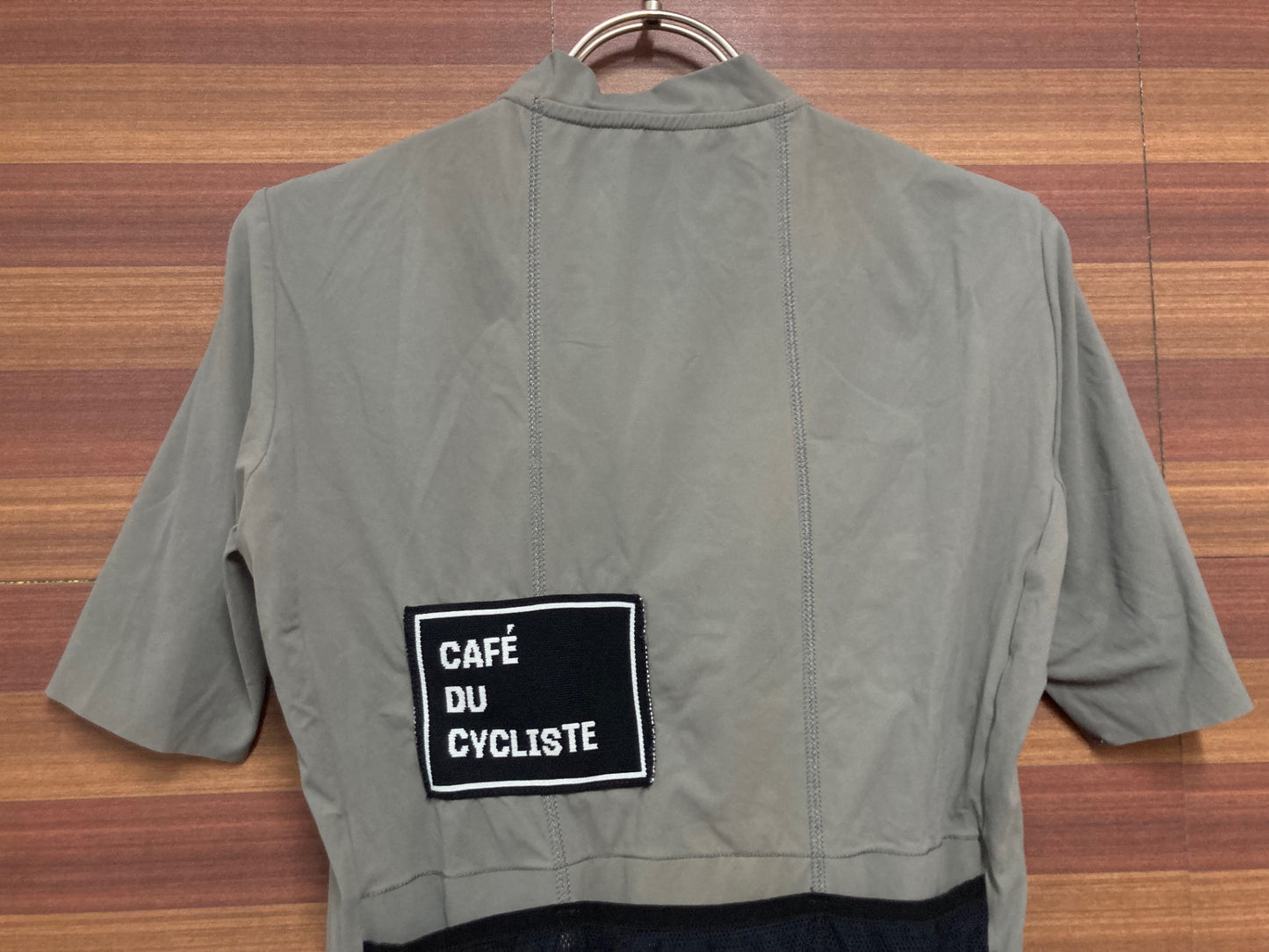 IC103 カフェドシクリステ CAFE DU CYCLISTE 半袖 サイクルジャージ グレー S