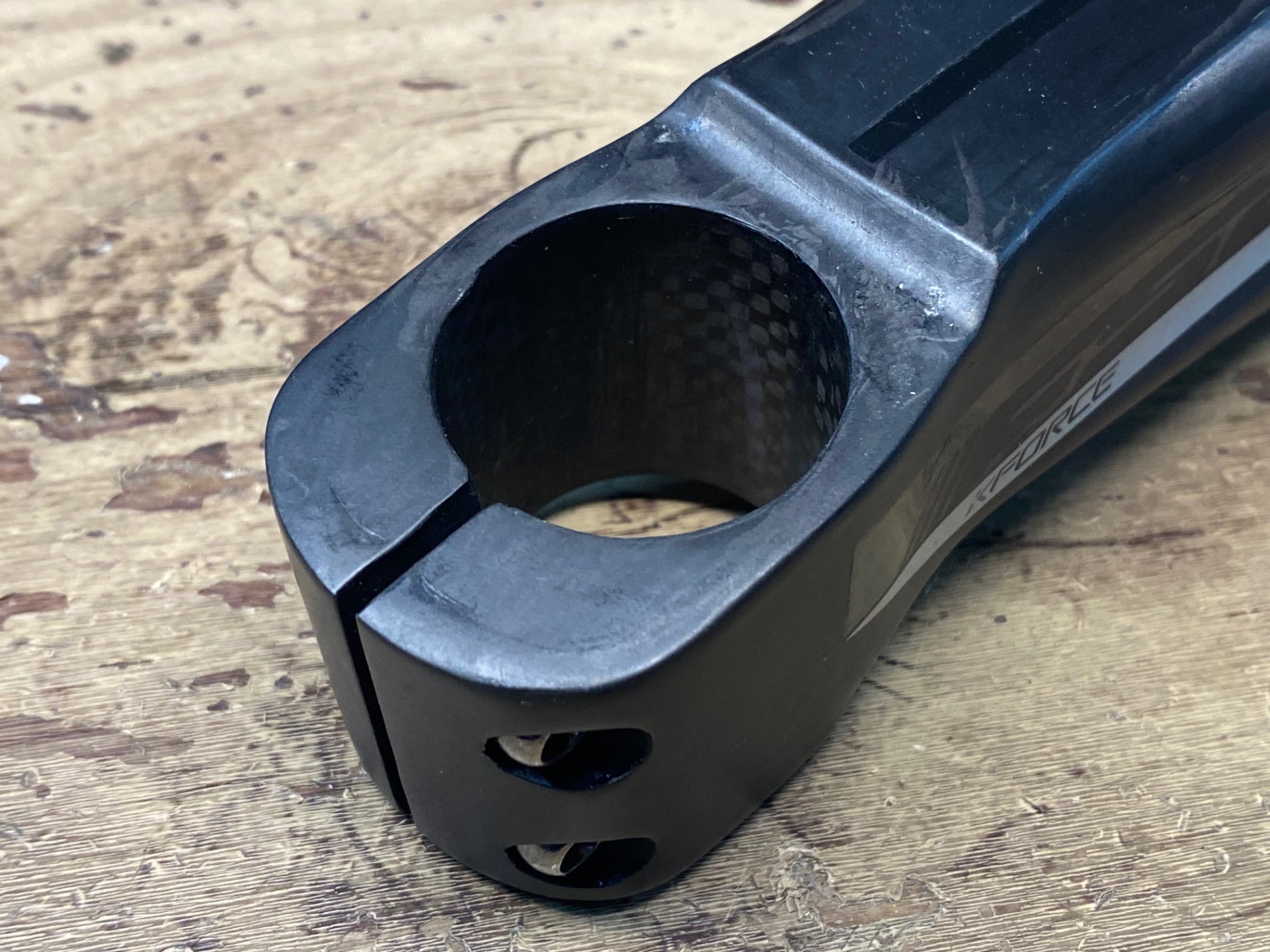IB687 FSA K-FORCE カーボン ステム OD2 100mm 傷有 シムなし