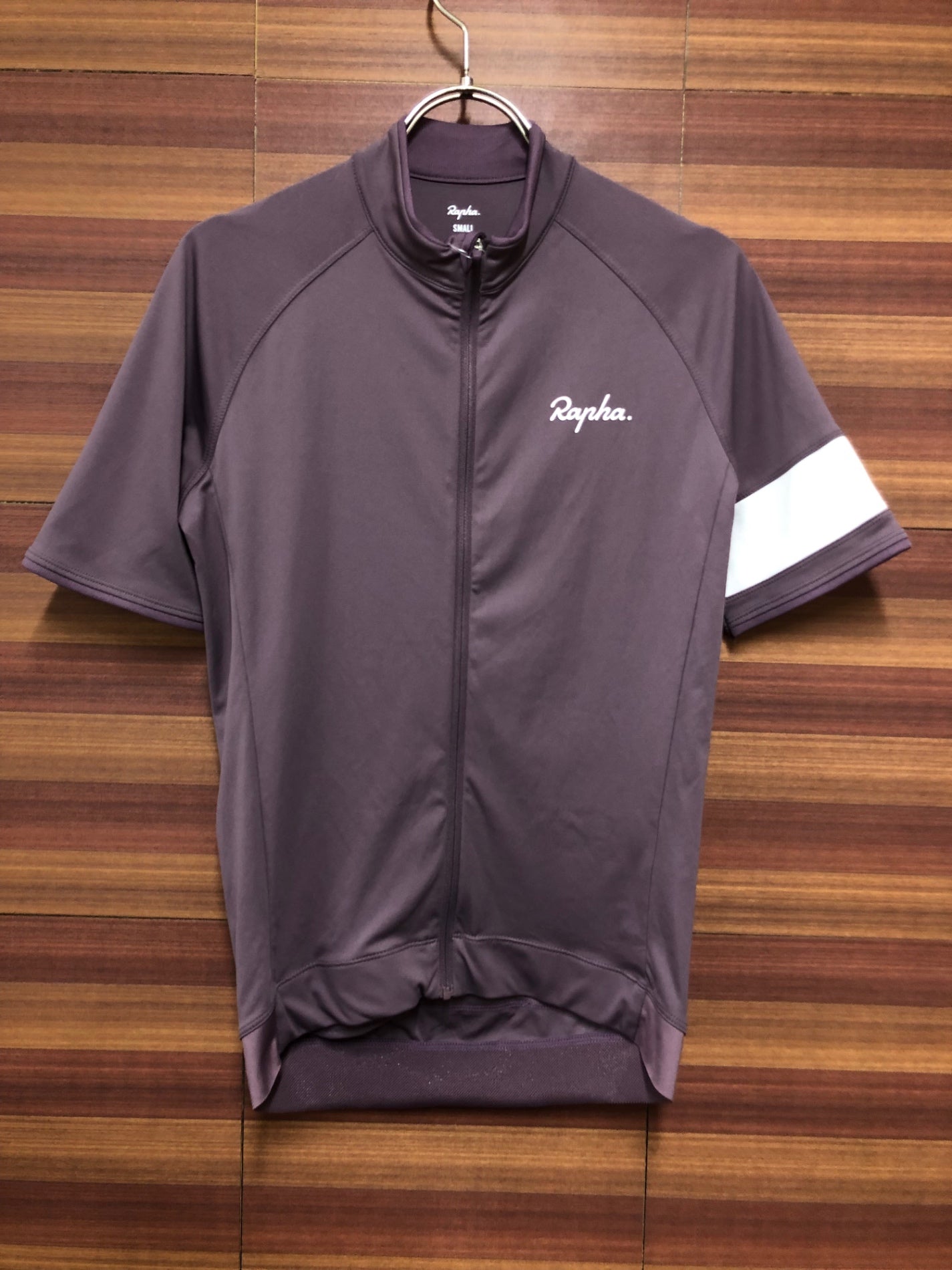 IF922 ラファ Rapha CORE JERSEY 半袖サイクルジャージ 紫 S