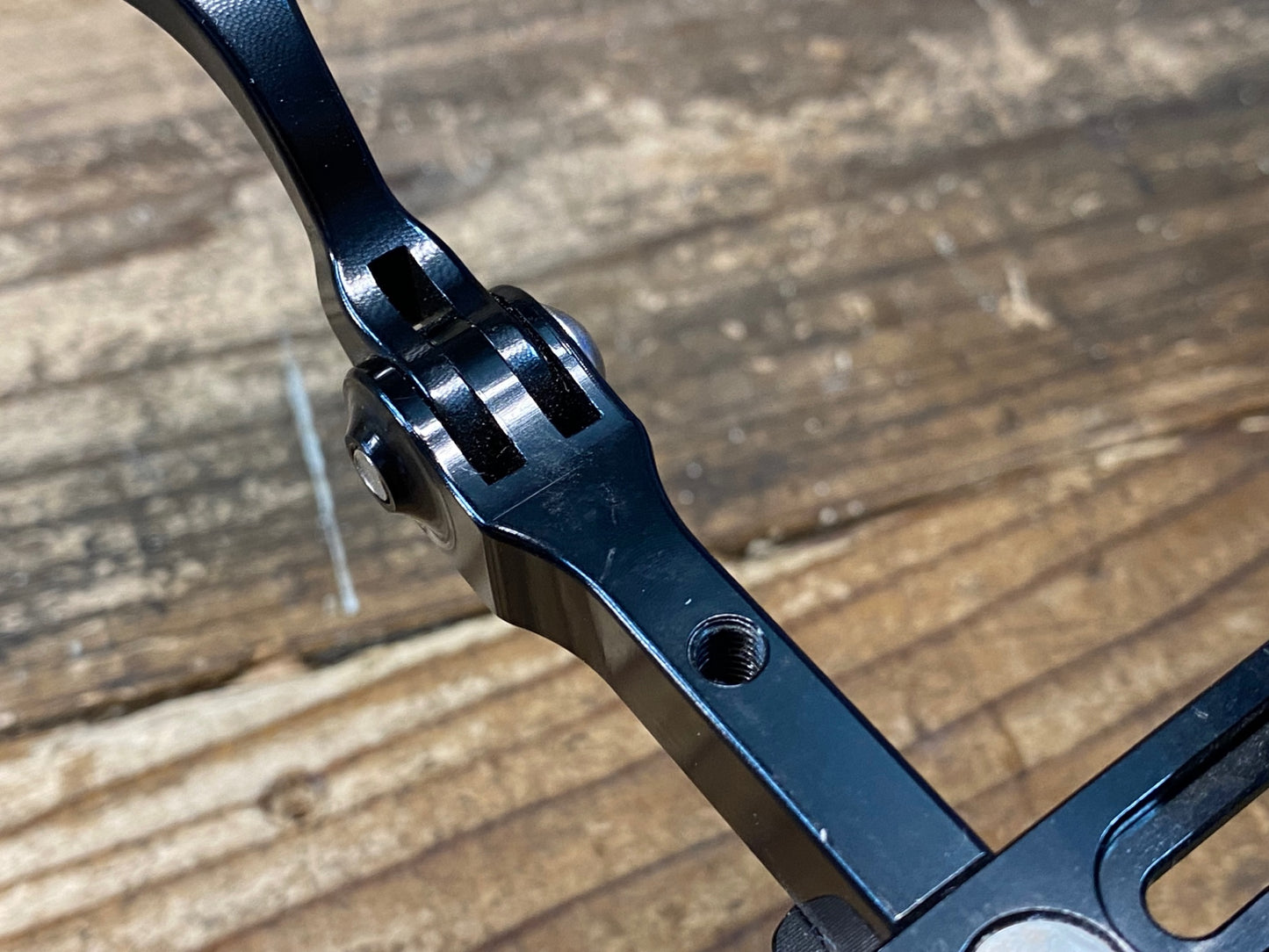 IX075 レックマウント TTバー用 キャットアイ下部マウント ガーミンサイコンマウント Φ22.2