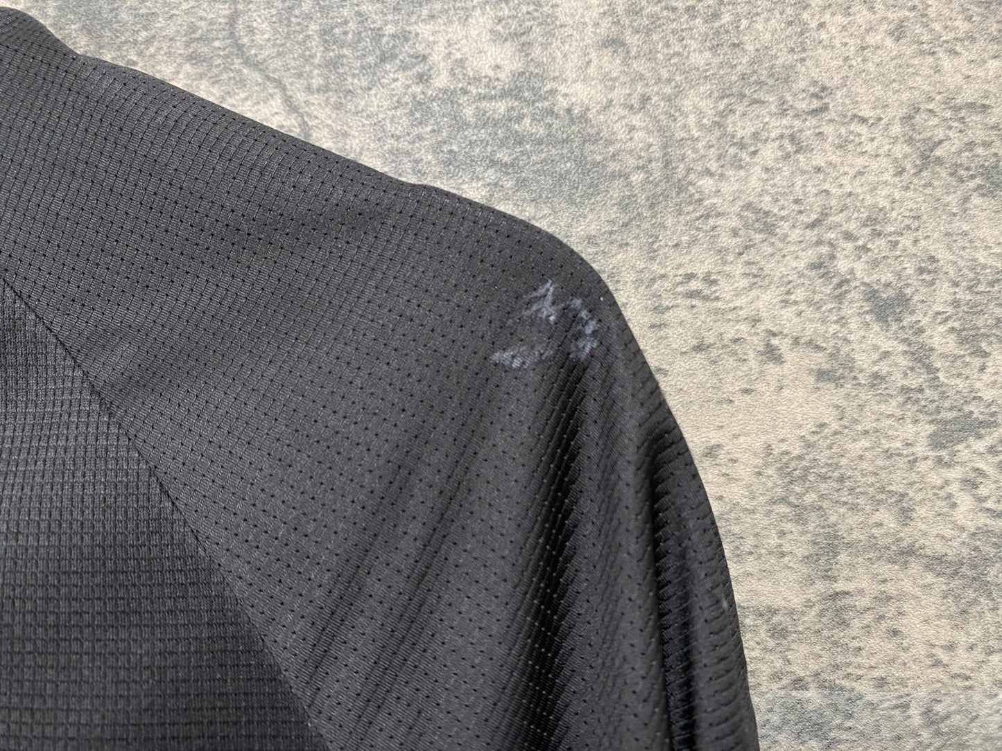 IW571 タイム TIME 半袖 サイクルジャージ 黒赤 S