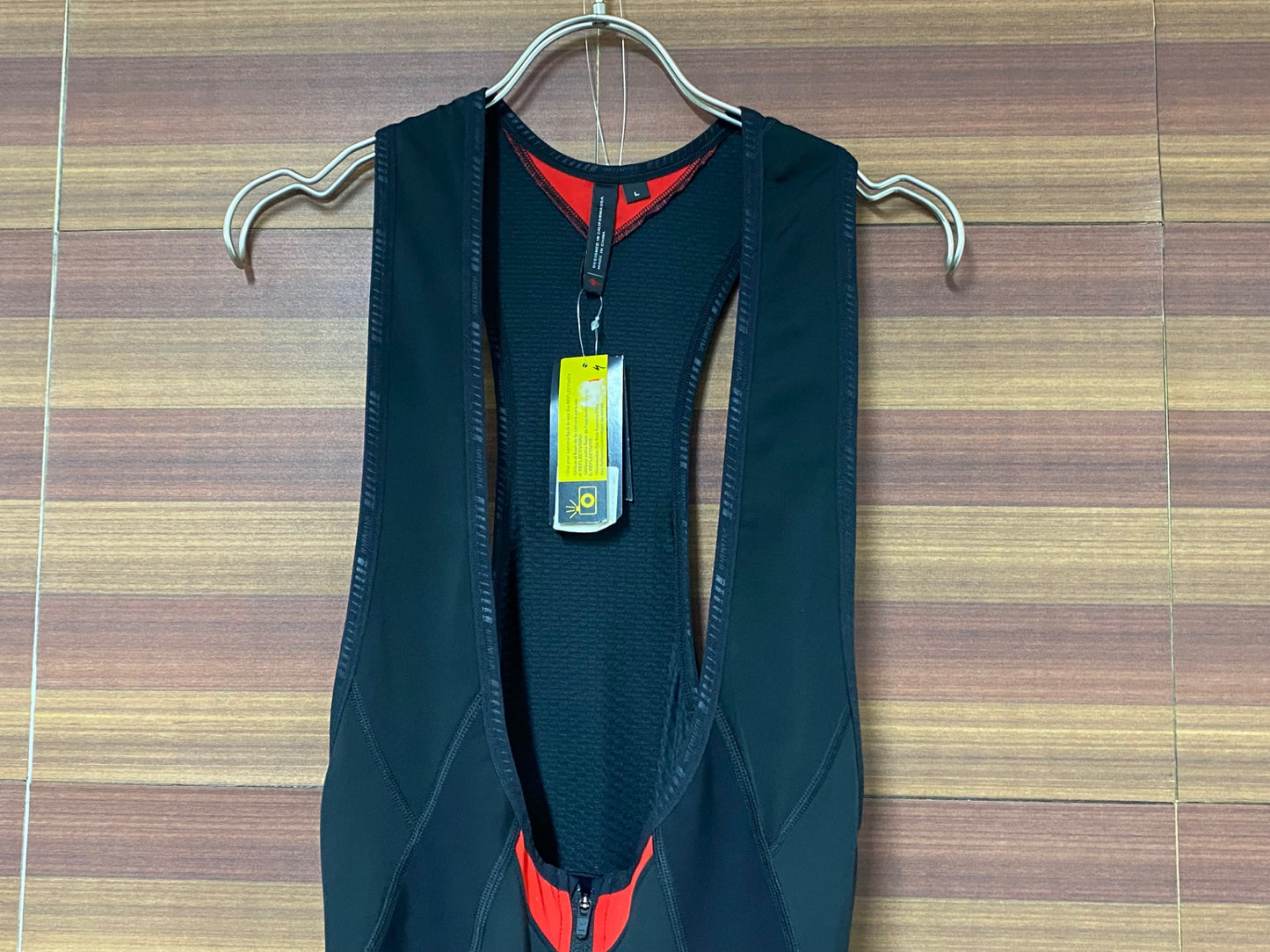 IQ243 スペシャライズド SPECIALIZED ELEMENT CYCLING BIB TIGHT ビブタイツ 黒 L 裏起毛
