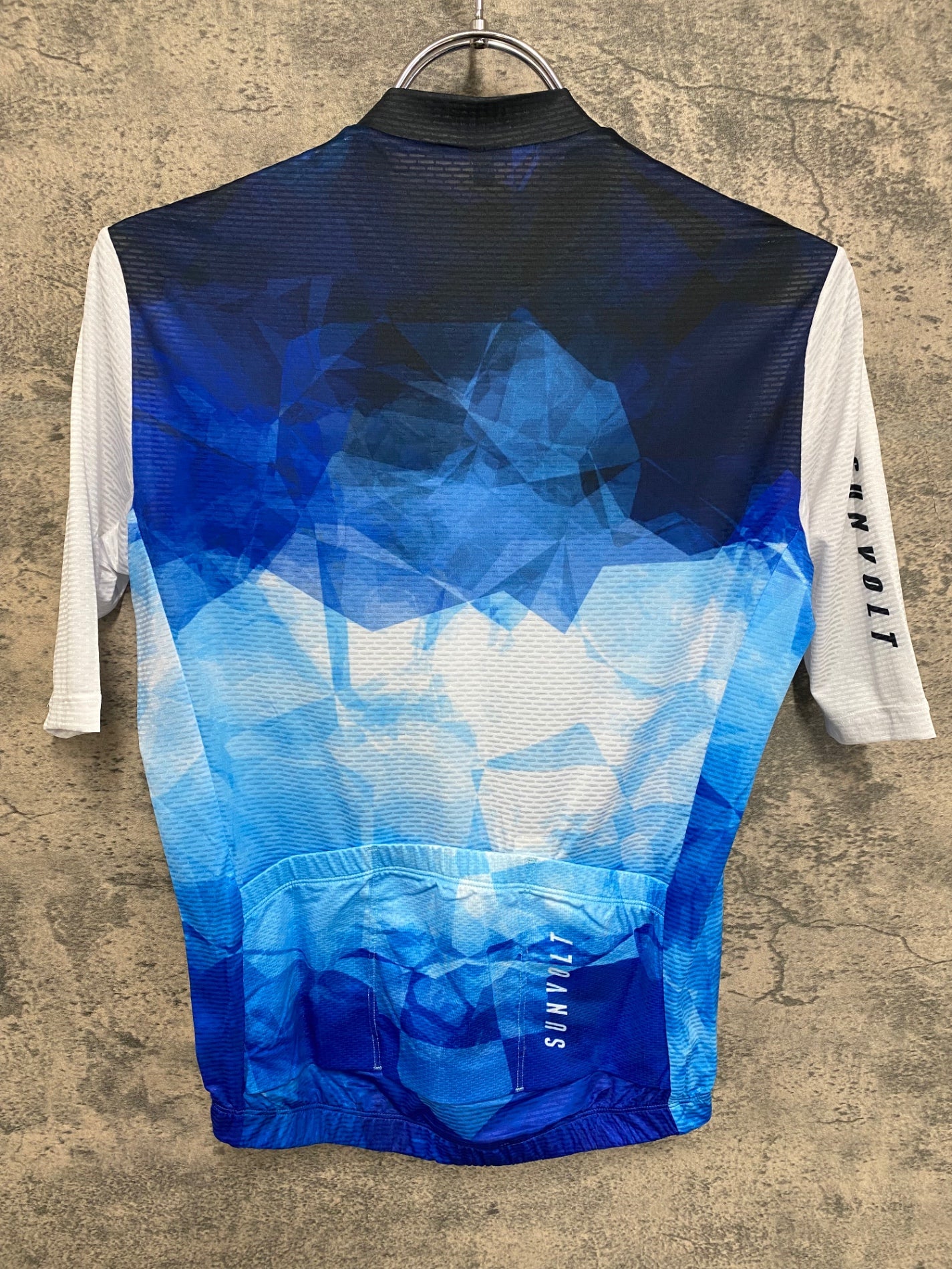 IW622 サンボルト SUNVOLT 半袖サイクルジャージ 青 M ※未使用