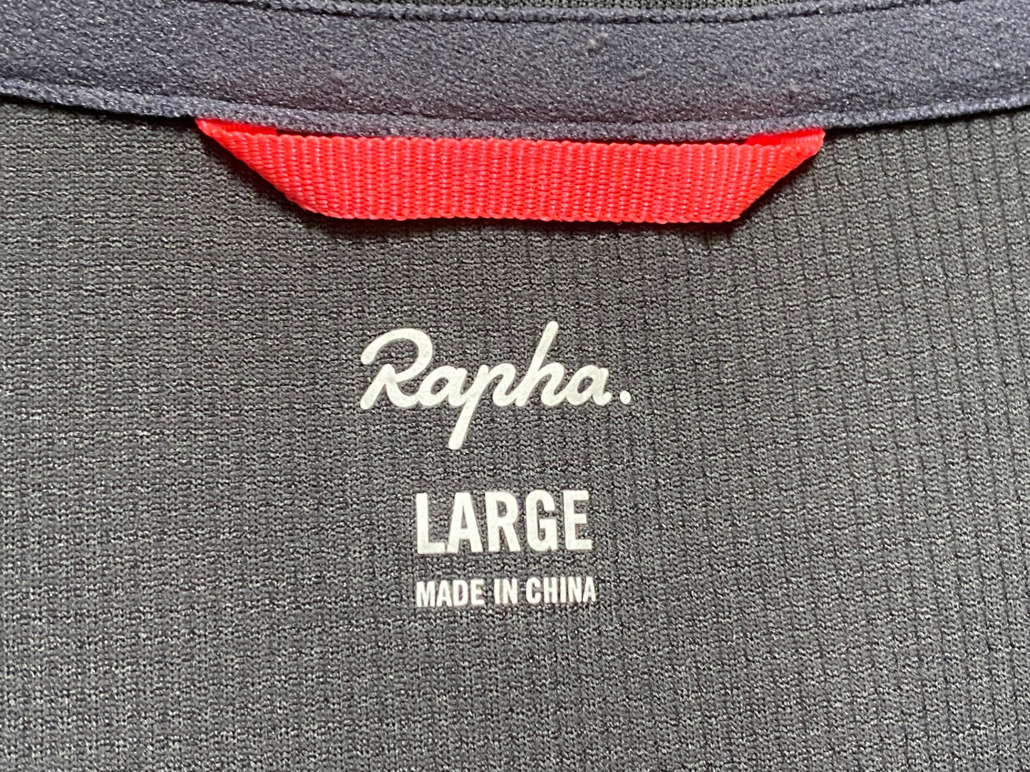 IK077 ラファ Rapha BREVET LIGHTWEIGHT JERSEY 半袖 サイクルジャージ L グレー