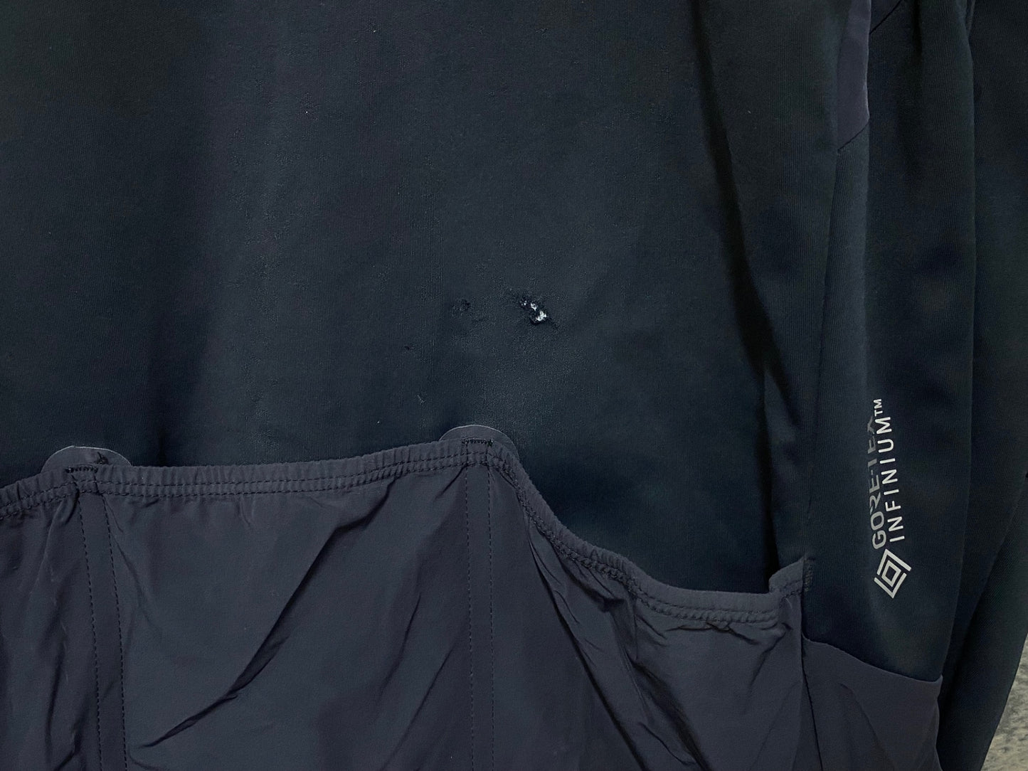 IW348 ラファ Rapha PRO TEAM LONG SLEEVE INFINIUM JERSEY 長袖 サイクルジャージ 黒 L ※傷