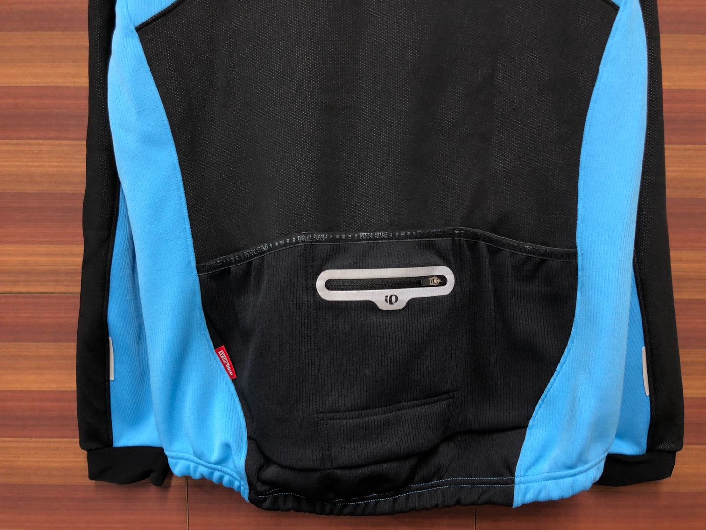 IM230 パールイズミ PEARL iZUMi 長袖 サイクルジャケット 黒 水色 L 裏起毛