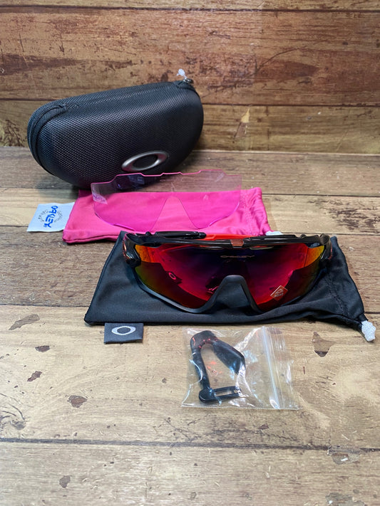 IH180 オークリー OAKLEY JAWBREAKER アイウェア サングラス 黒 PRIZMレンズ(ツールドフランス)