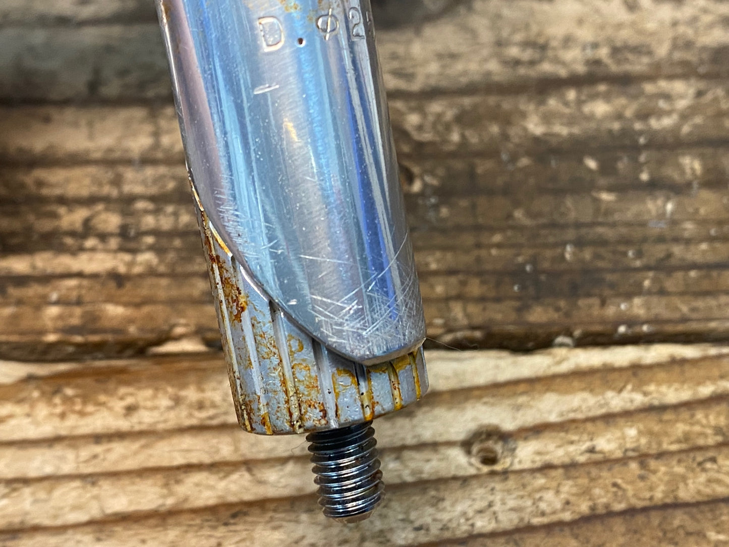 IP059 ニットー NITTO アルミ ステム 110mm 58° NJS認定 ※錆あり