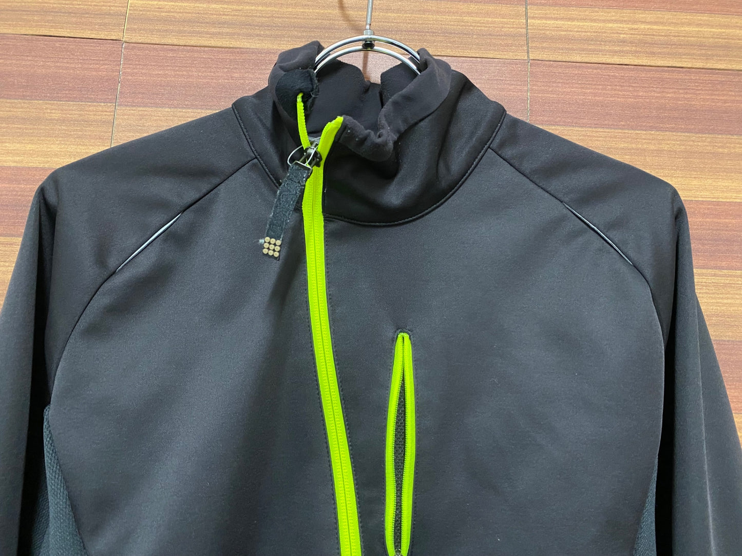 IN861 マビック MAVIC 長袖 サイクルジャケット 黒 M 裏起毛